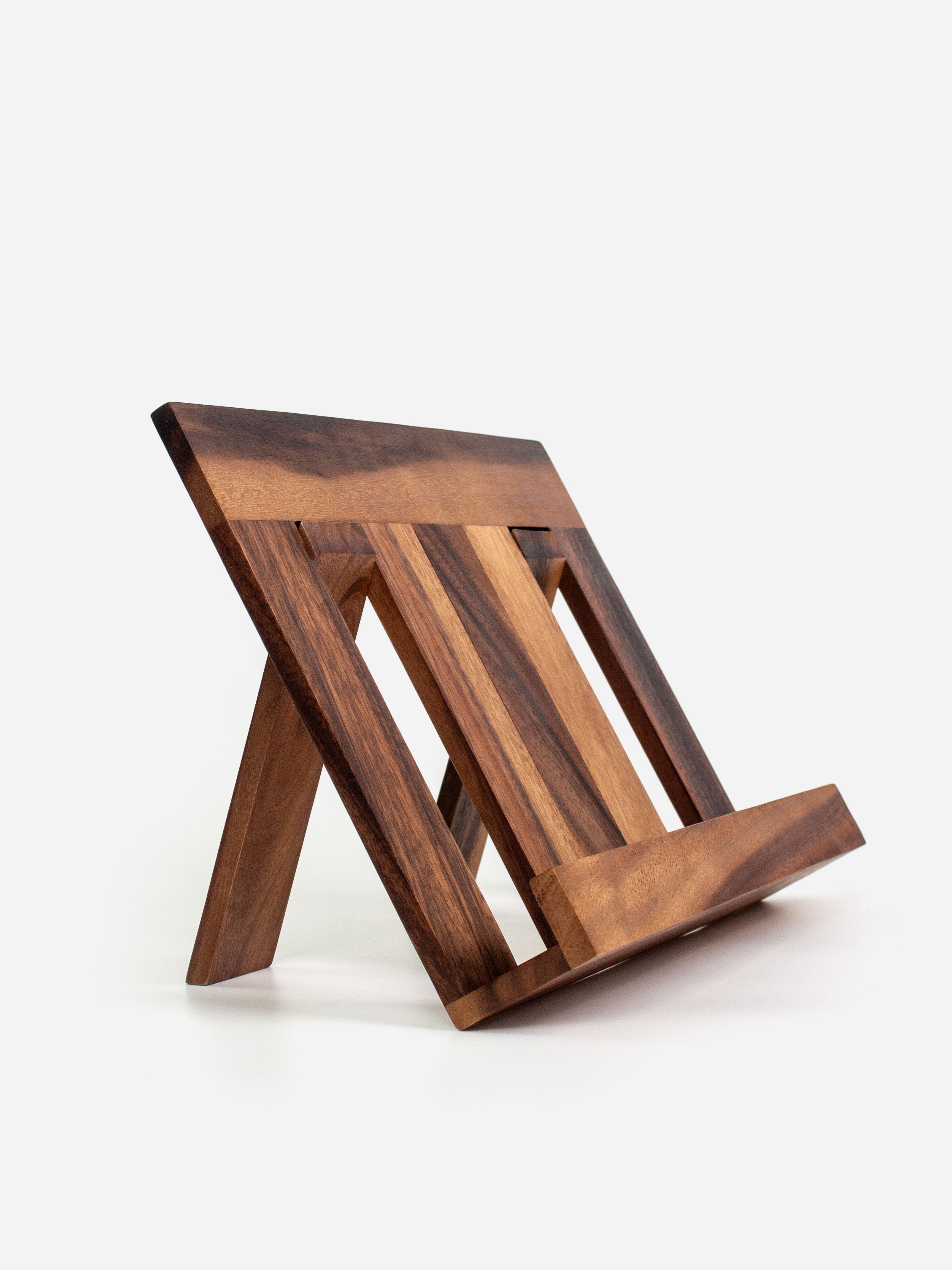 Acacia Recipe Book Holder