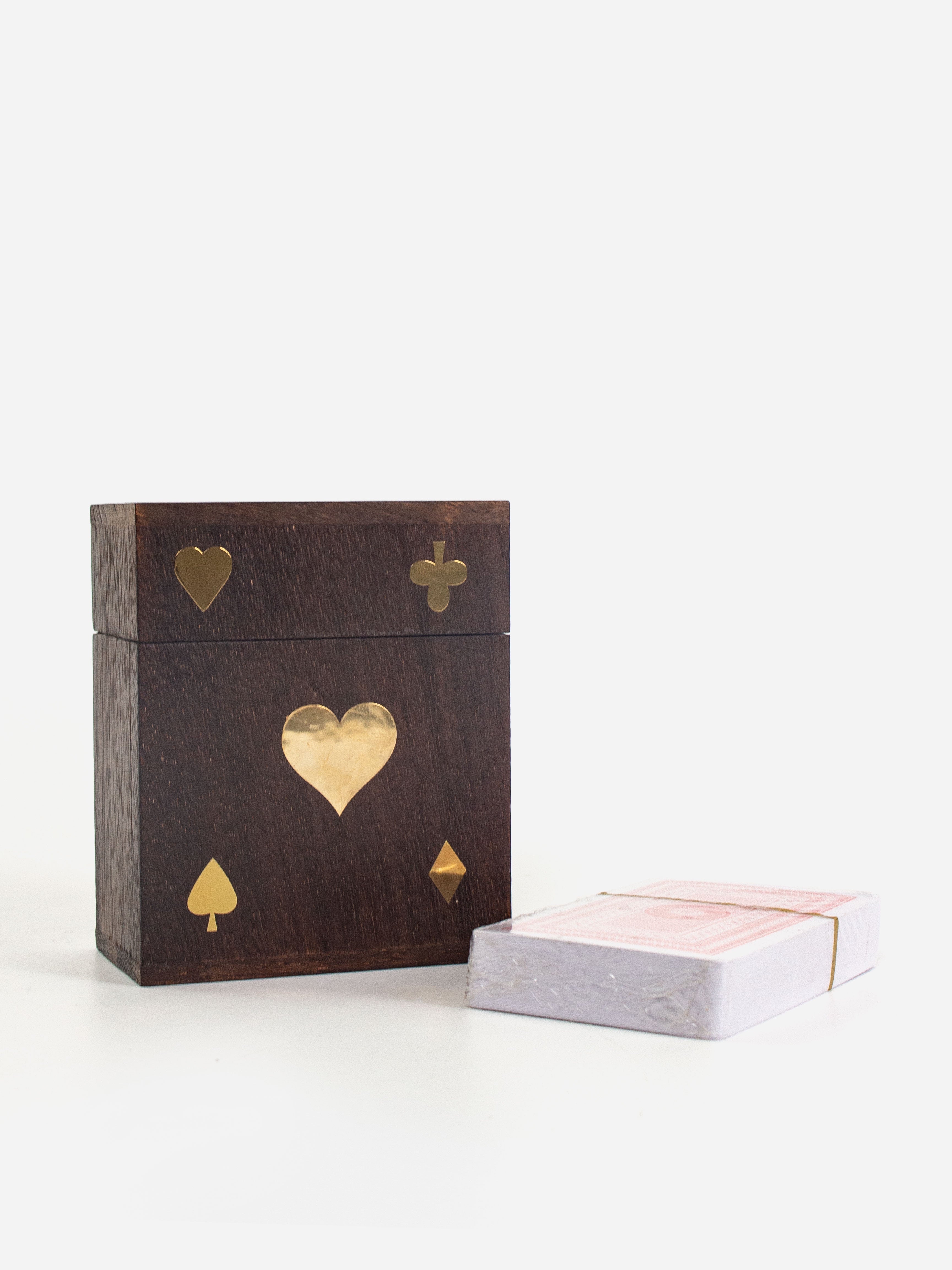 Adrian Single Card Box - Walnut