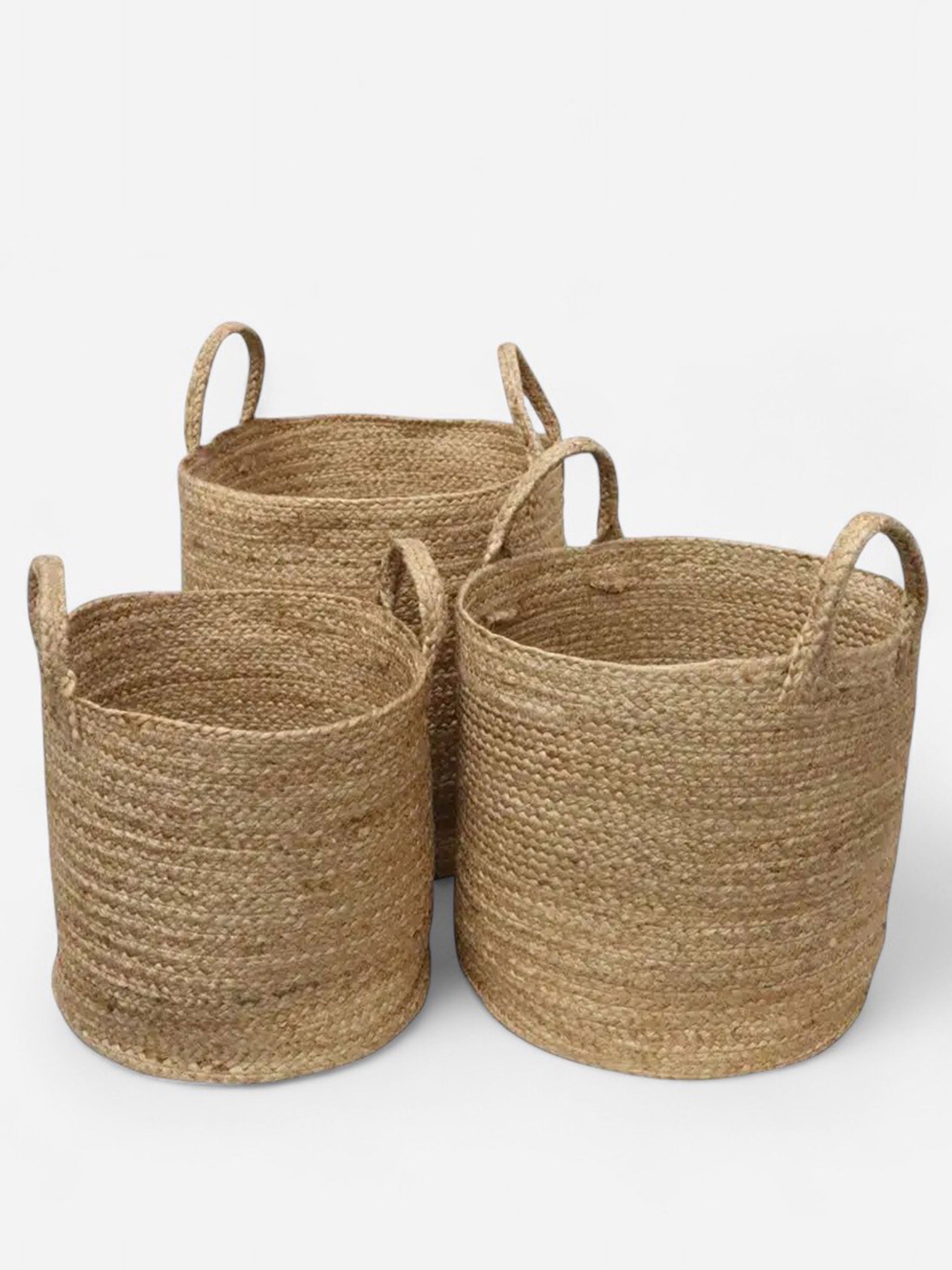 Alba Round Jute Basket