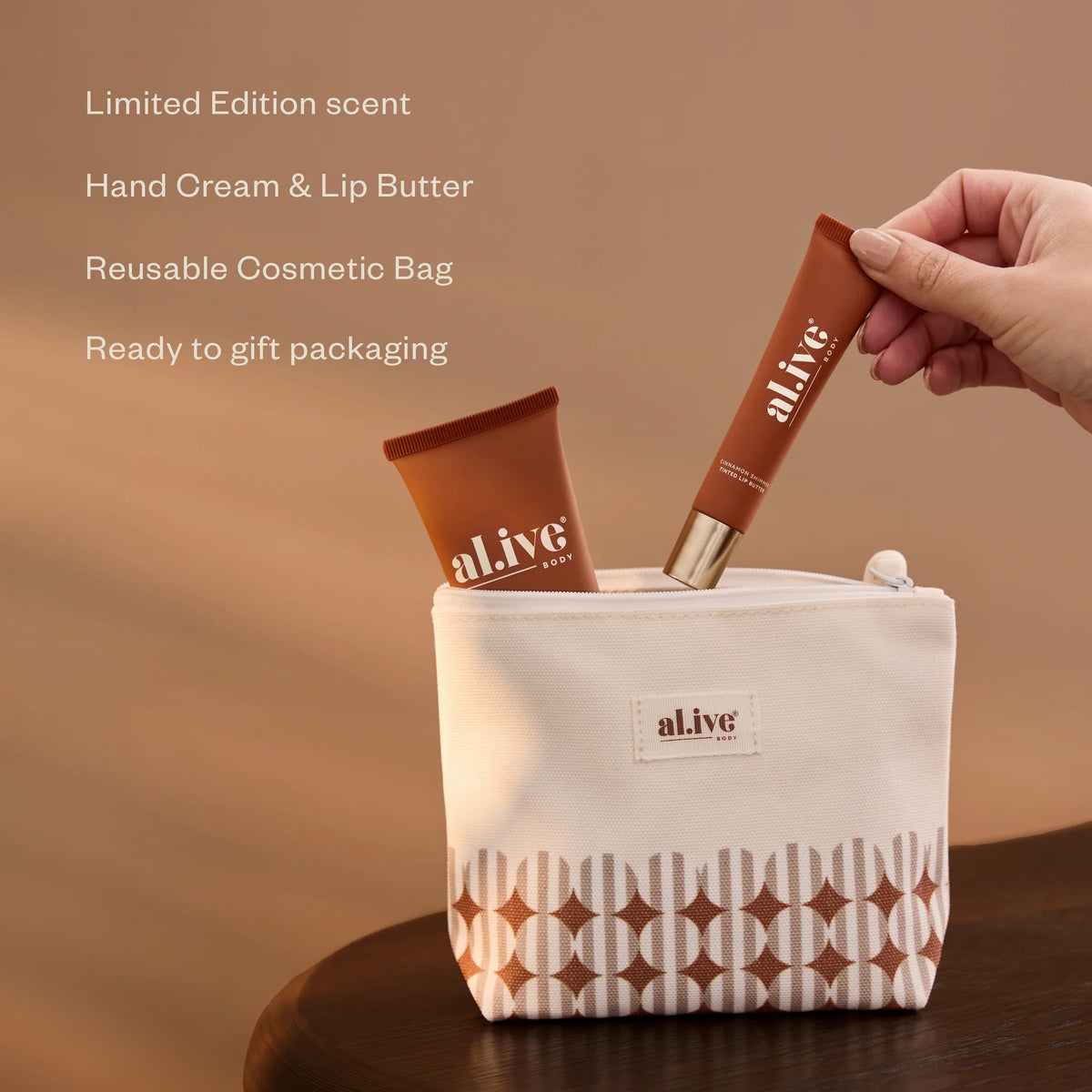 Alive 2026 Hand & Lip Gift Set