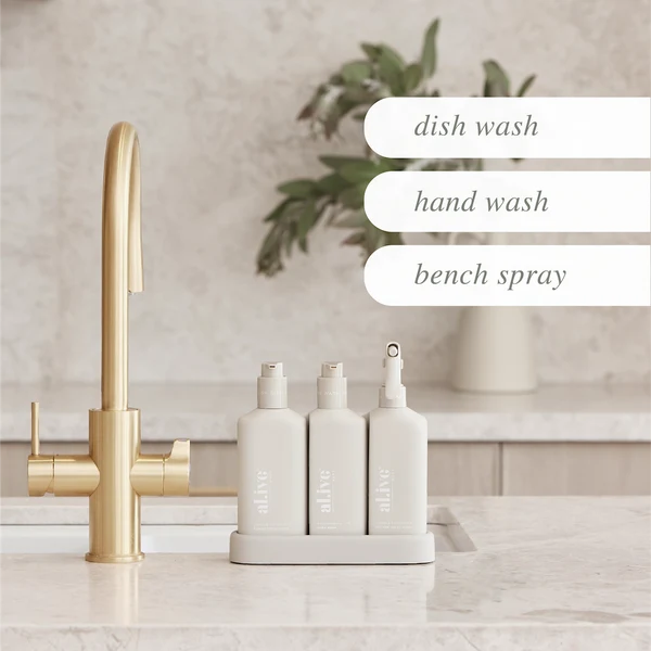 Alive Stone Kitchen Trio | Bronze Edition