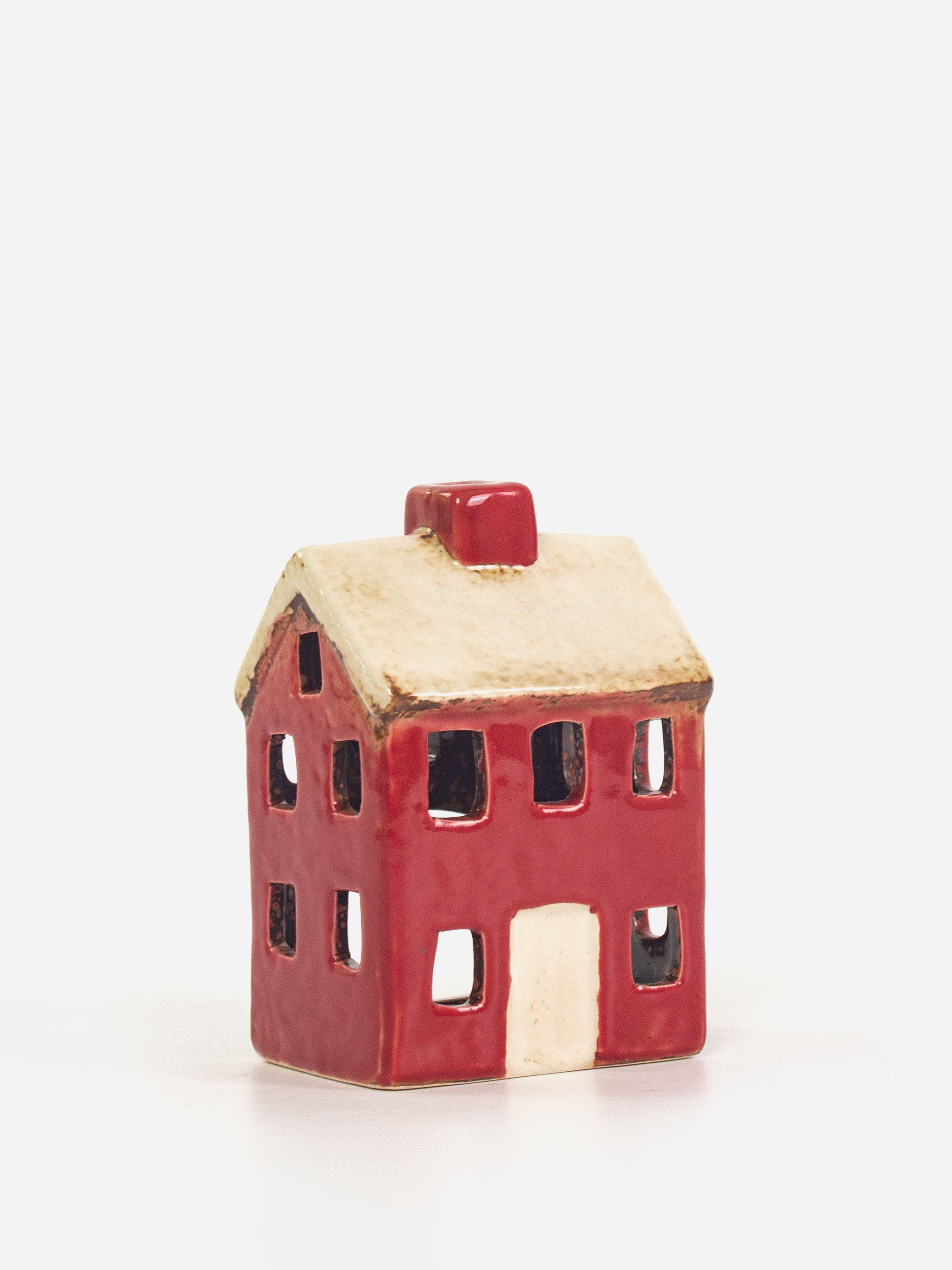Alsace Petite Red Tea Light Chalet
