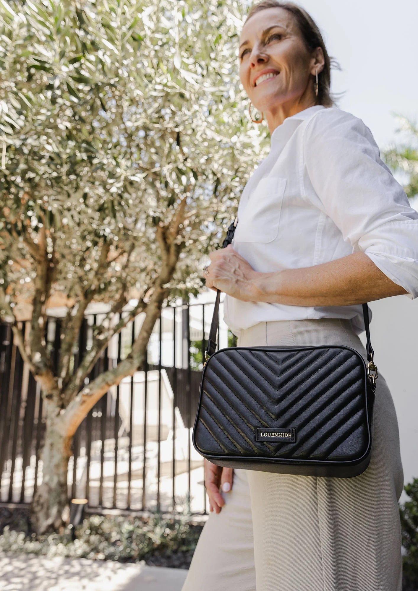 Anastasia Quilted Crossbody Bag