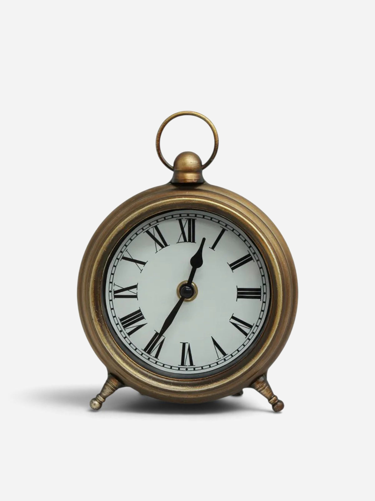 Antique Gold Desk Clock