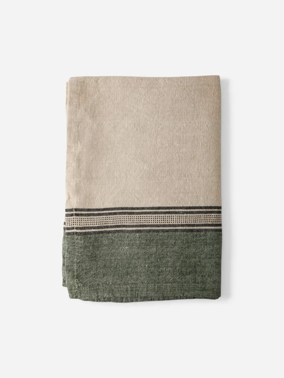 Atelier Green Ribbon Tea Towel