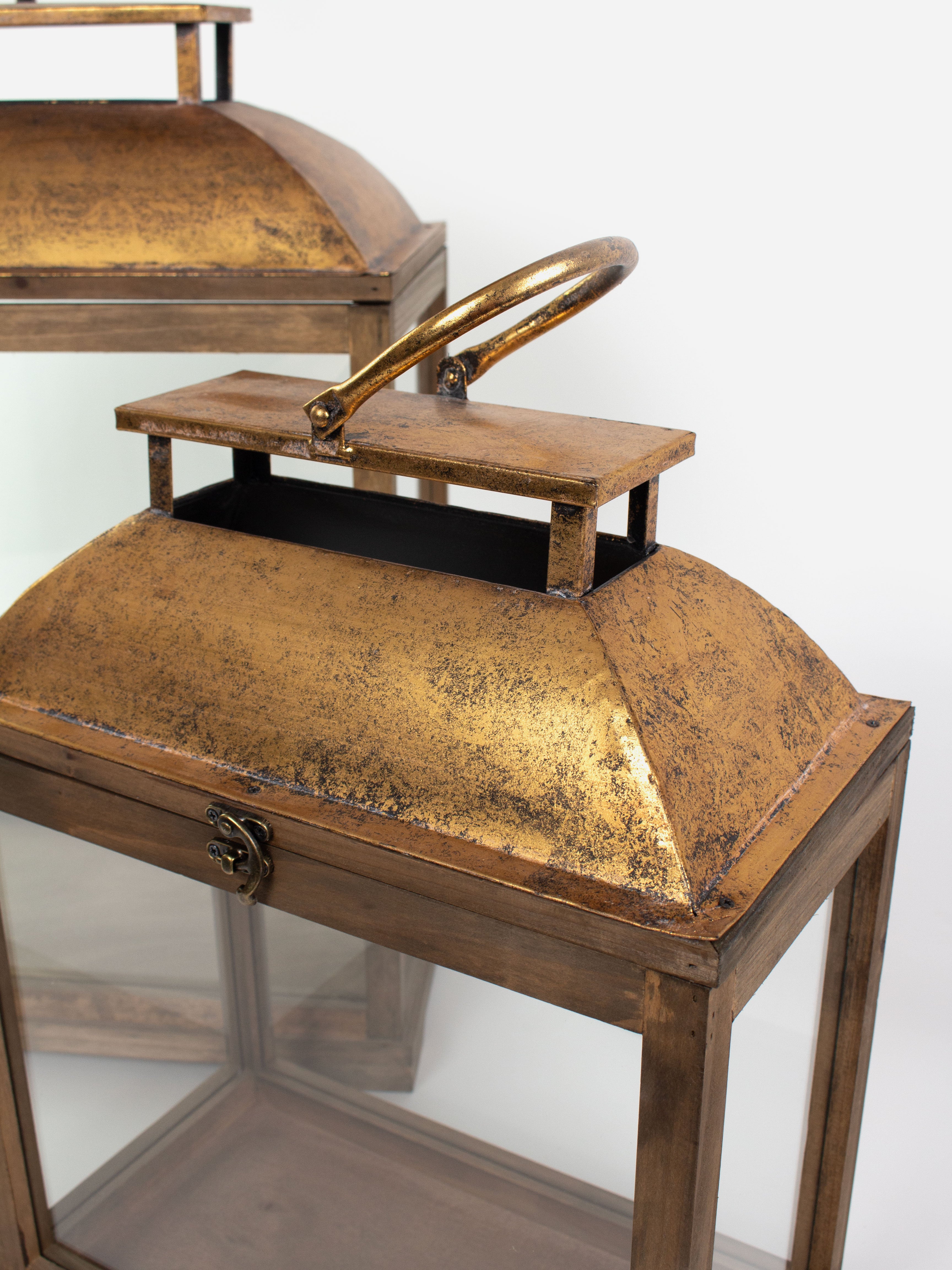 Antique Gold Lantern