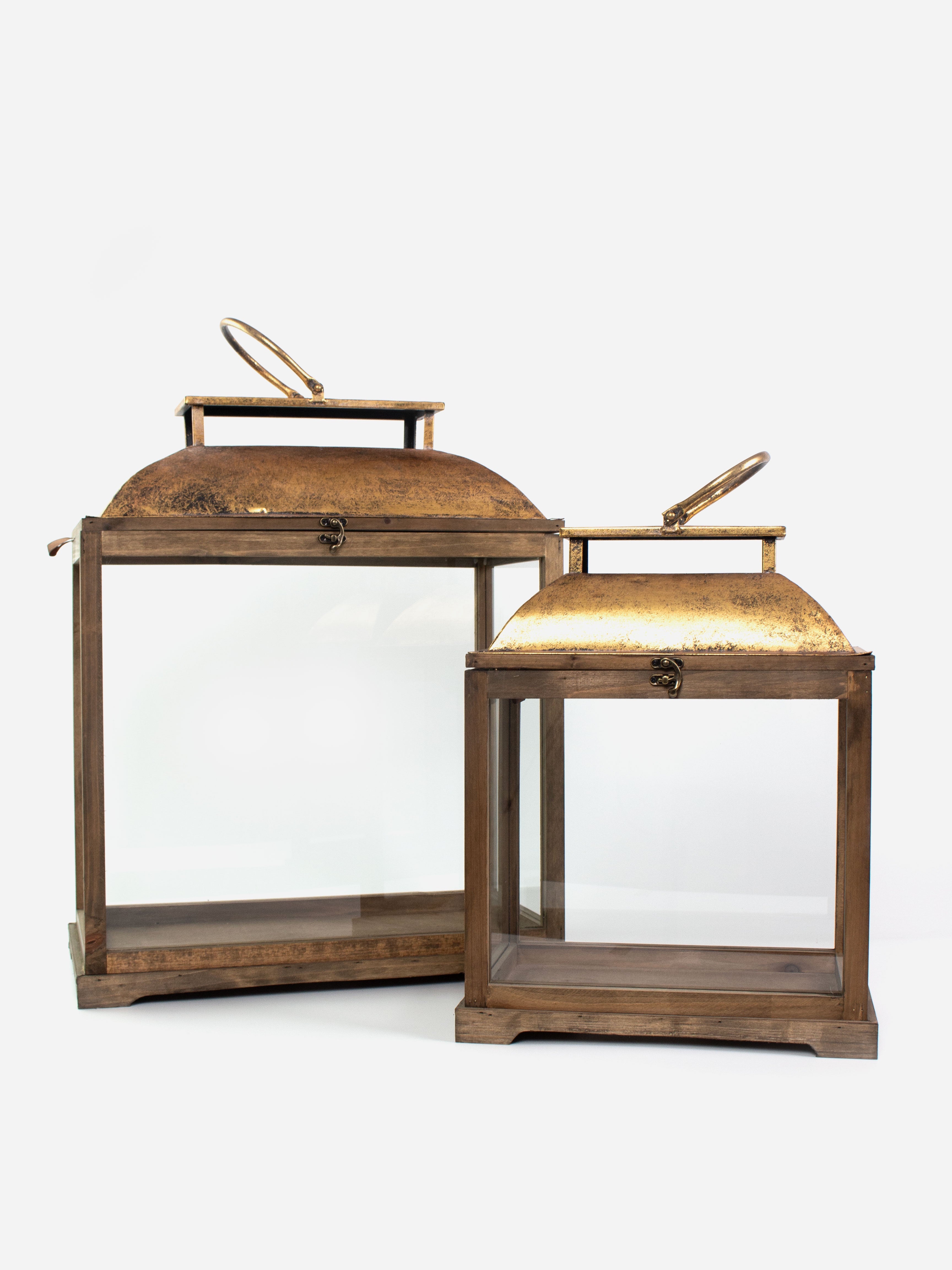 Antique Gold Lantern