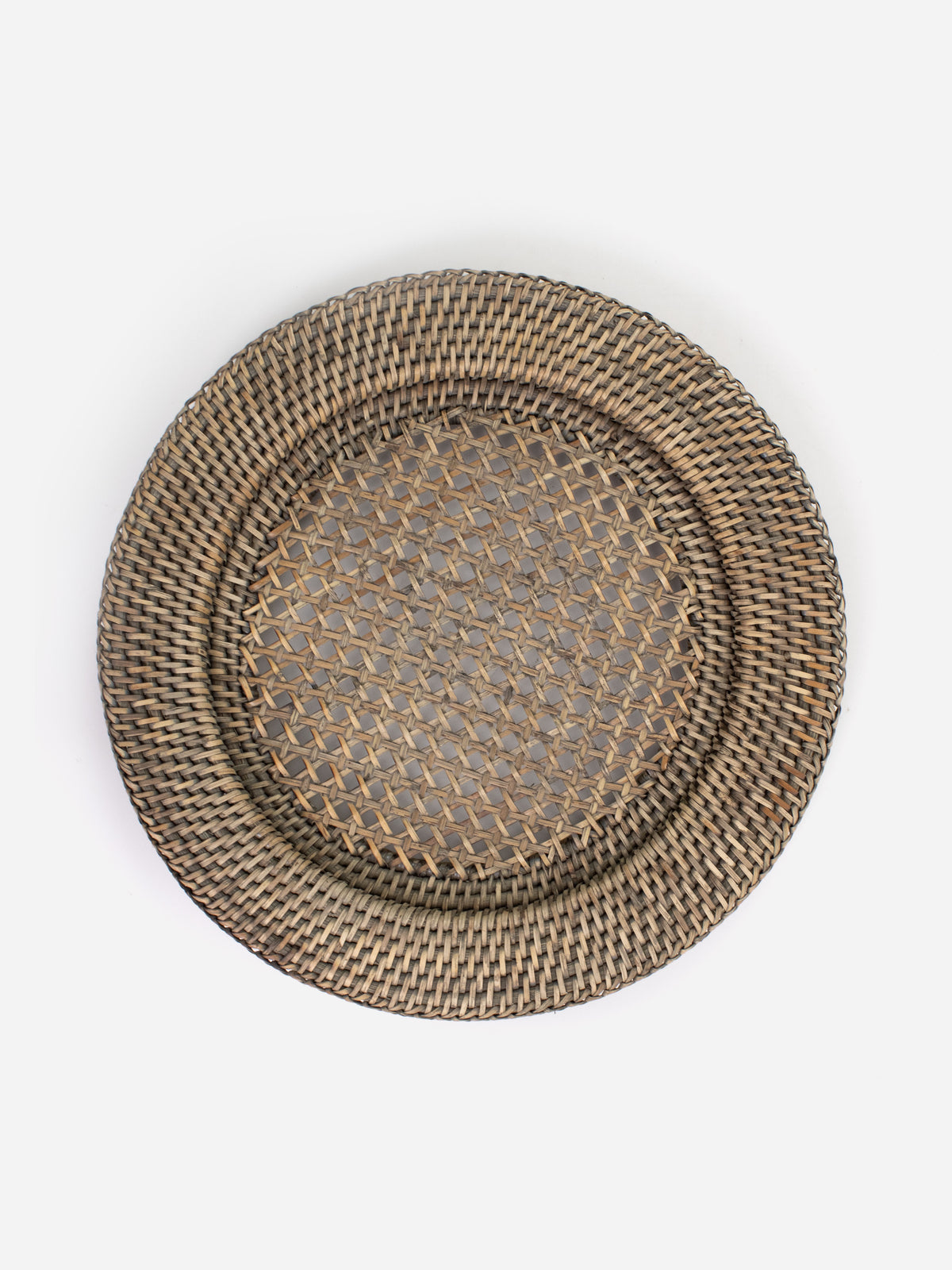 Autumn Rattan Charger Plate