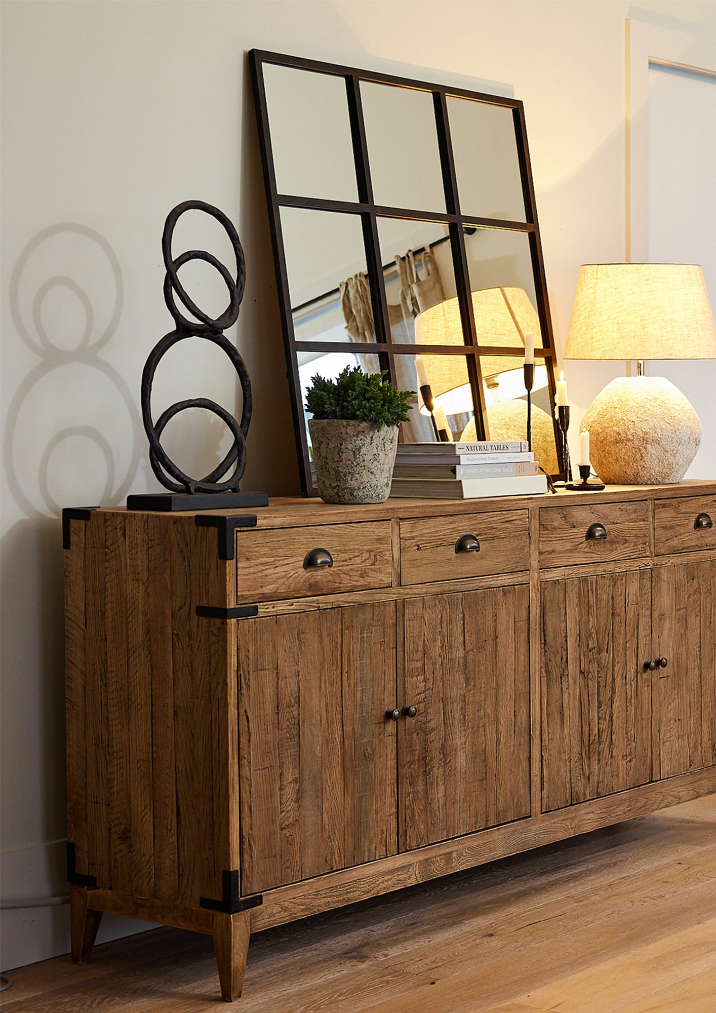 Baldwin Oak Sideboard