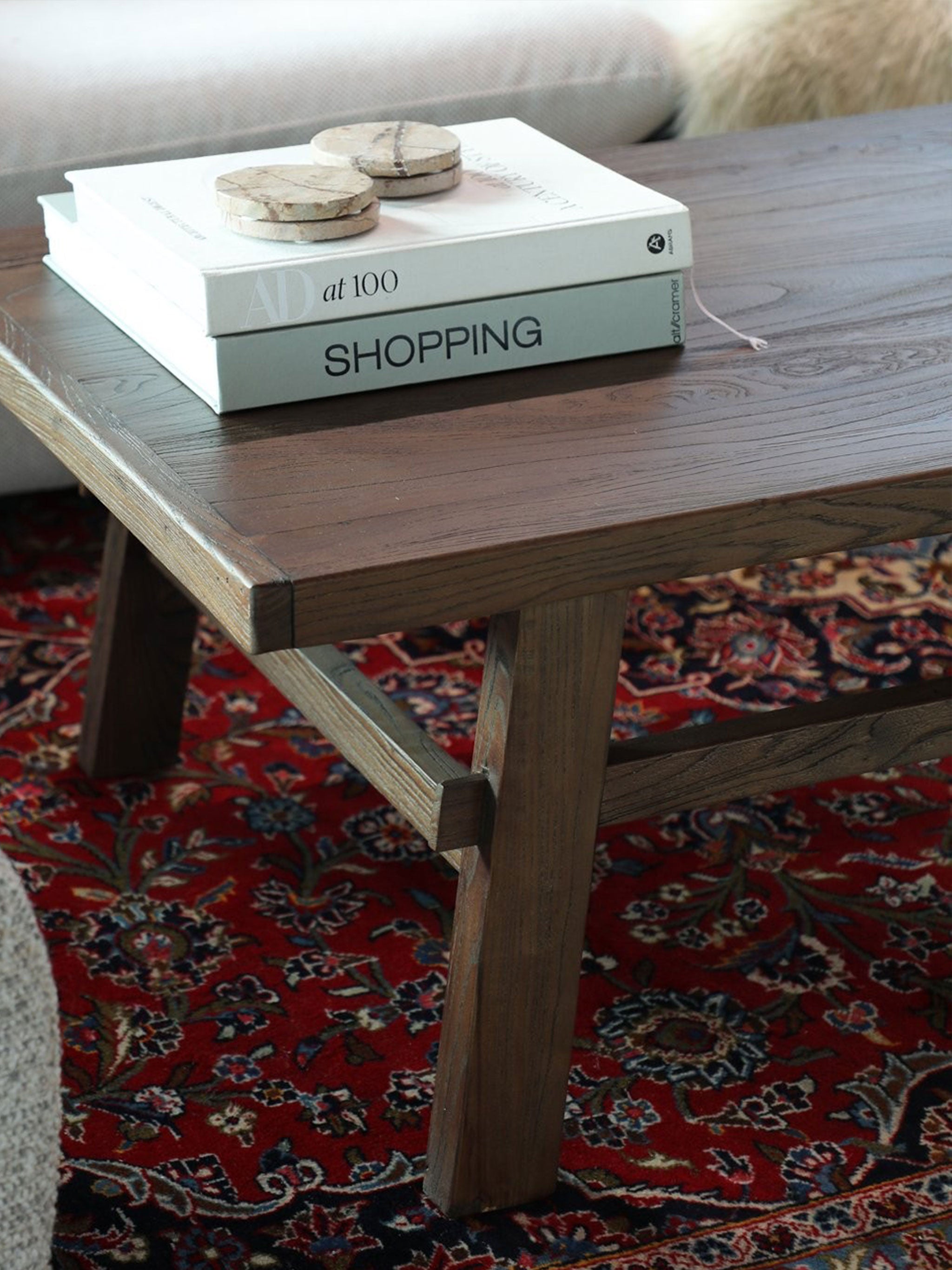 Bates Brown Coffee Table