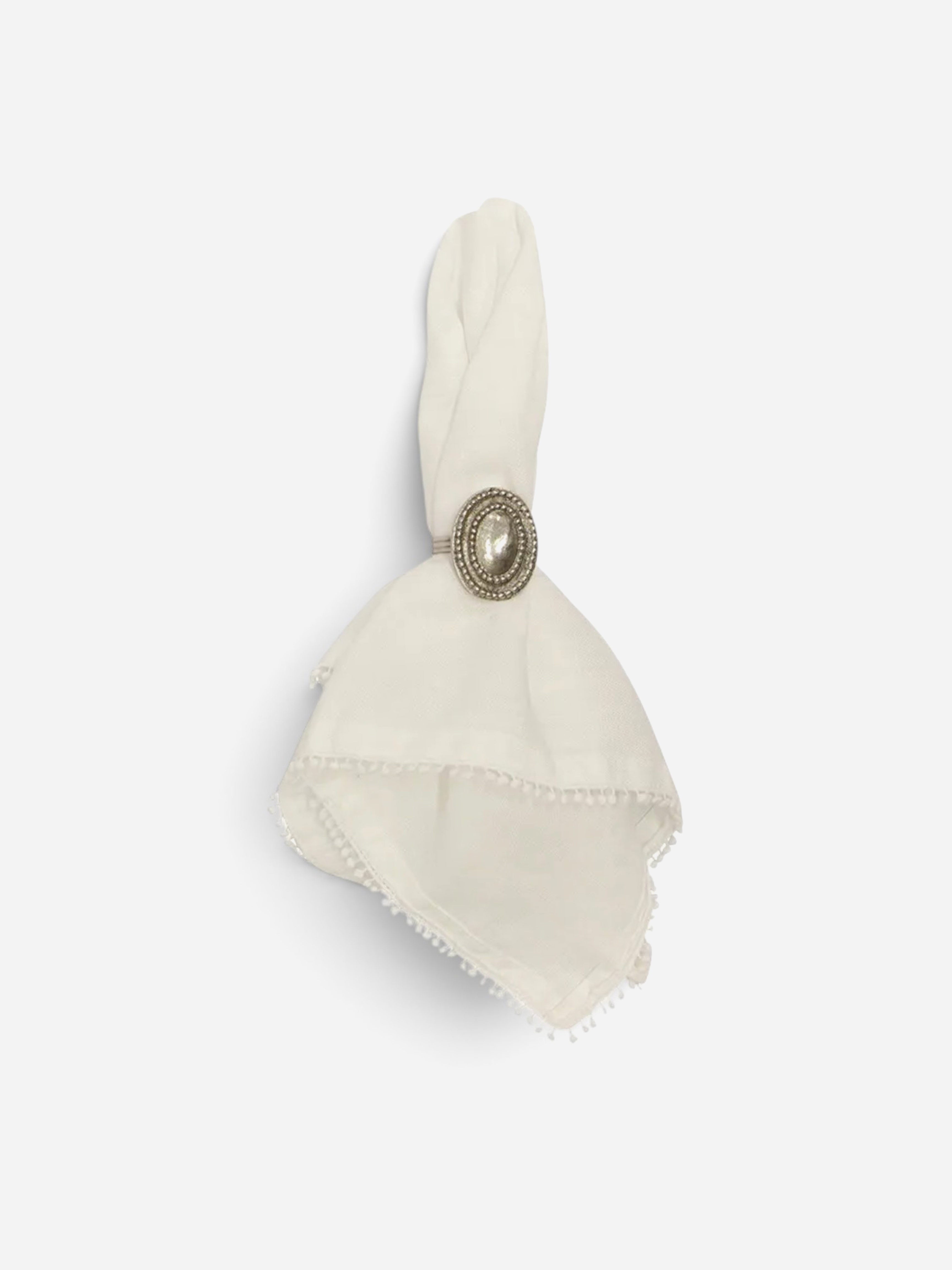 Bauble Napkin | White