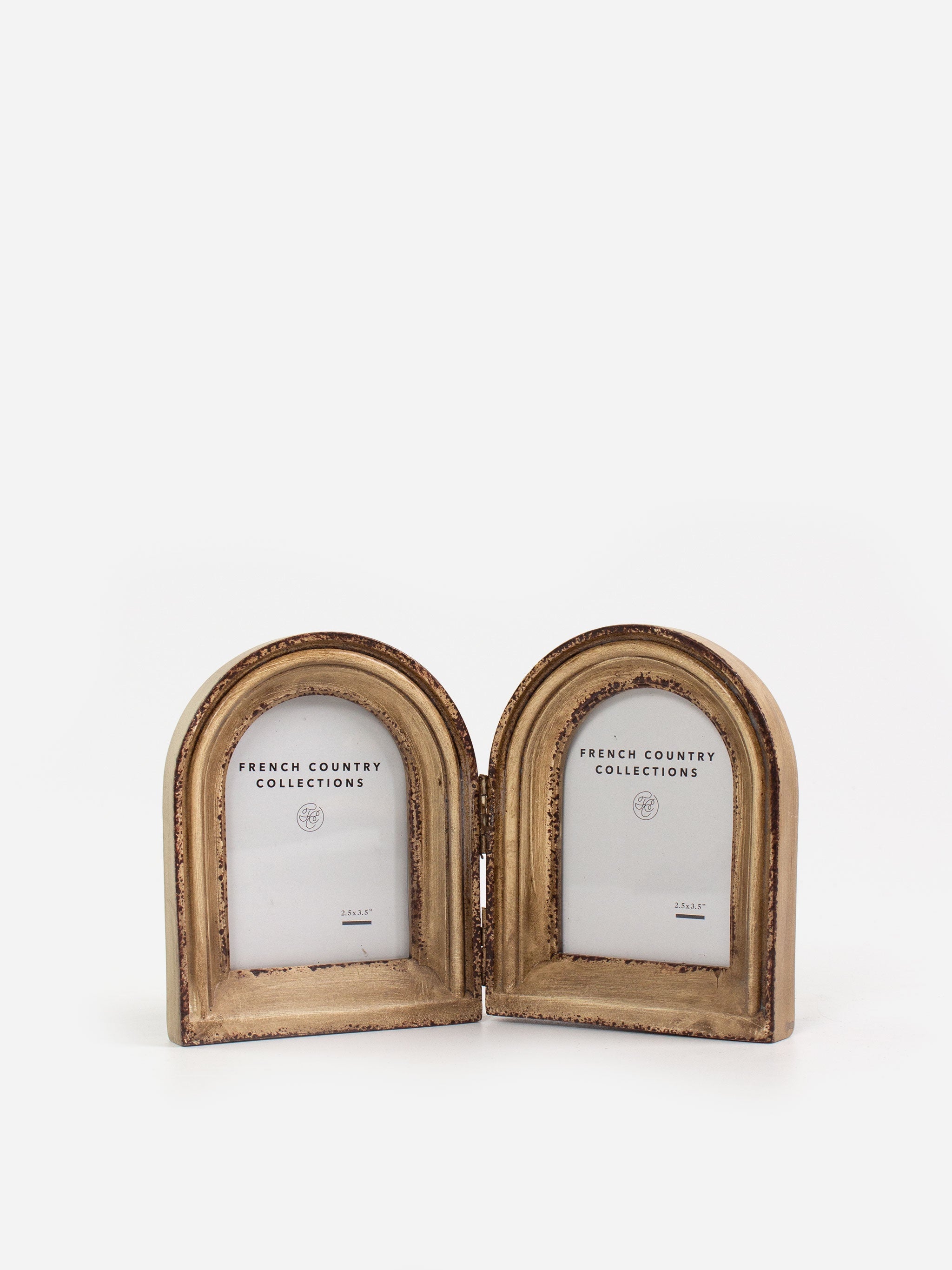 Beech Double Arch Photo Frame