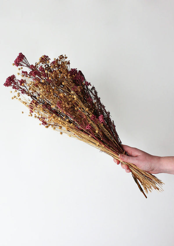 Berry Fields Dried Floral Bunch