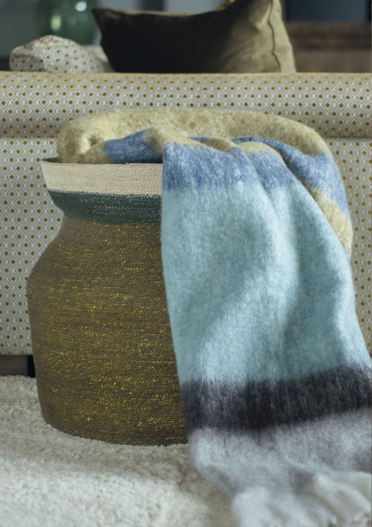 Bivio Wool Throw