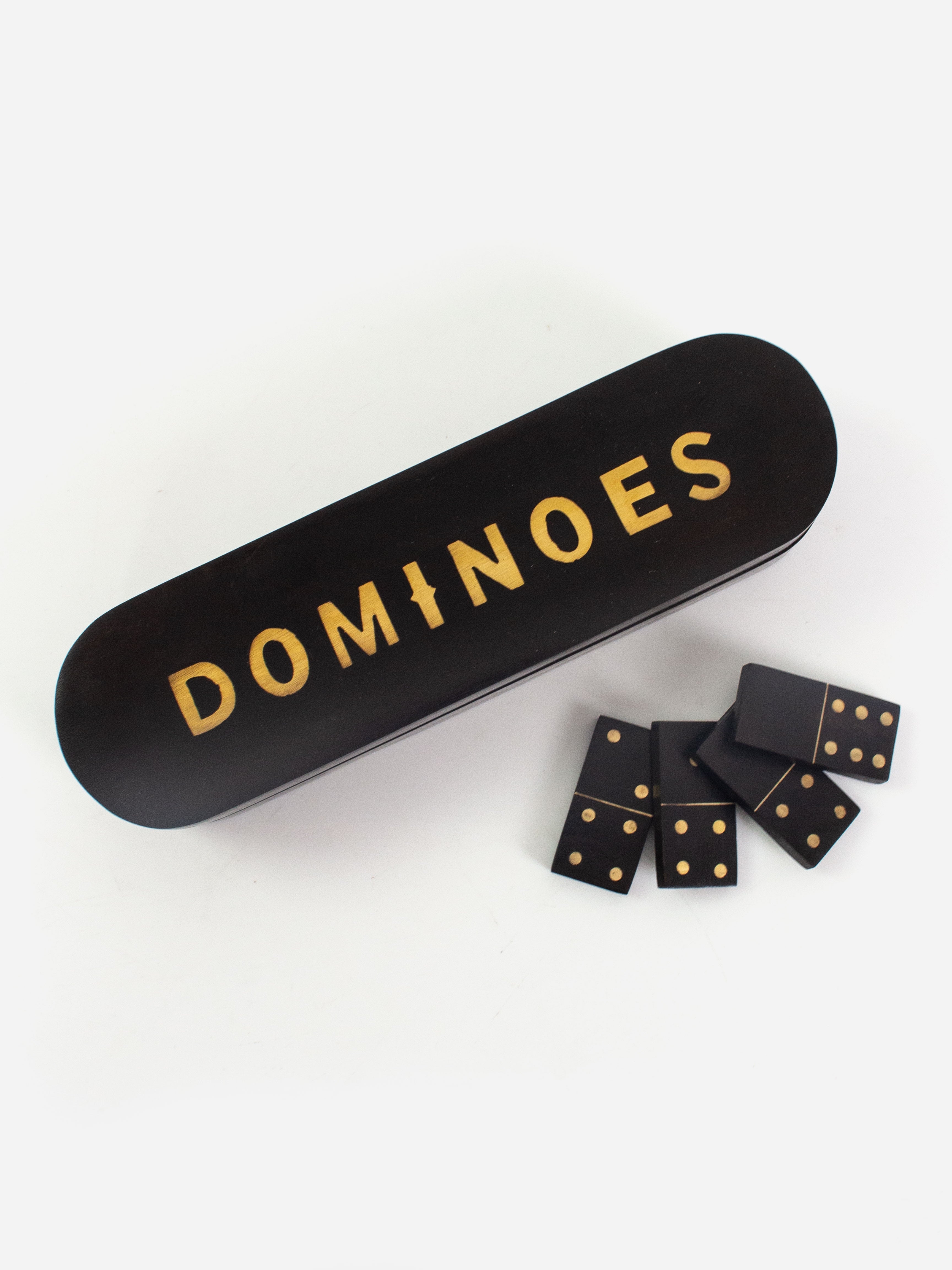 Black Dominoes Set