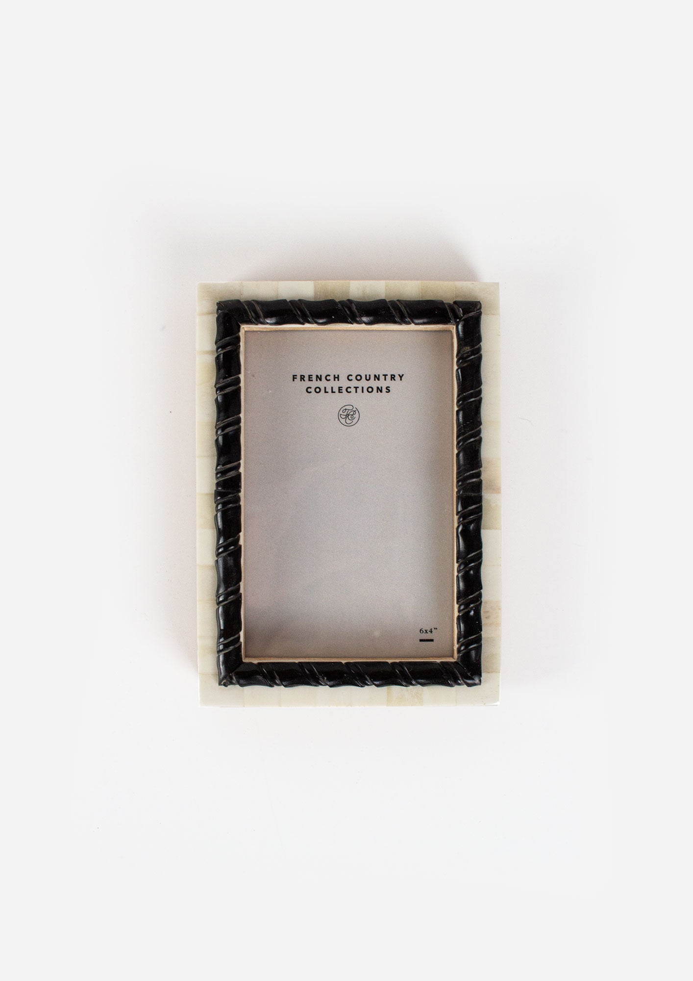 Black & White Spiral Photo Frame