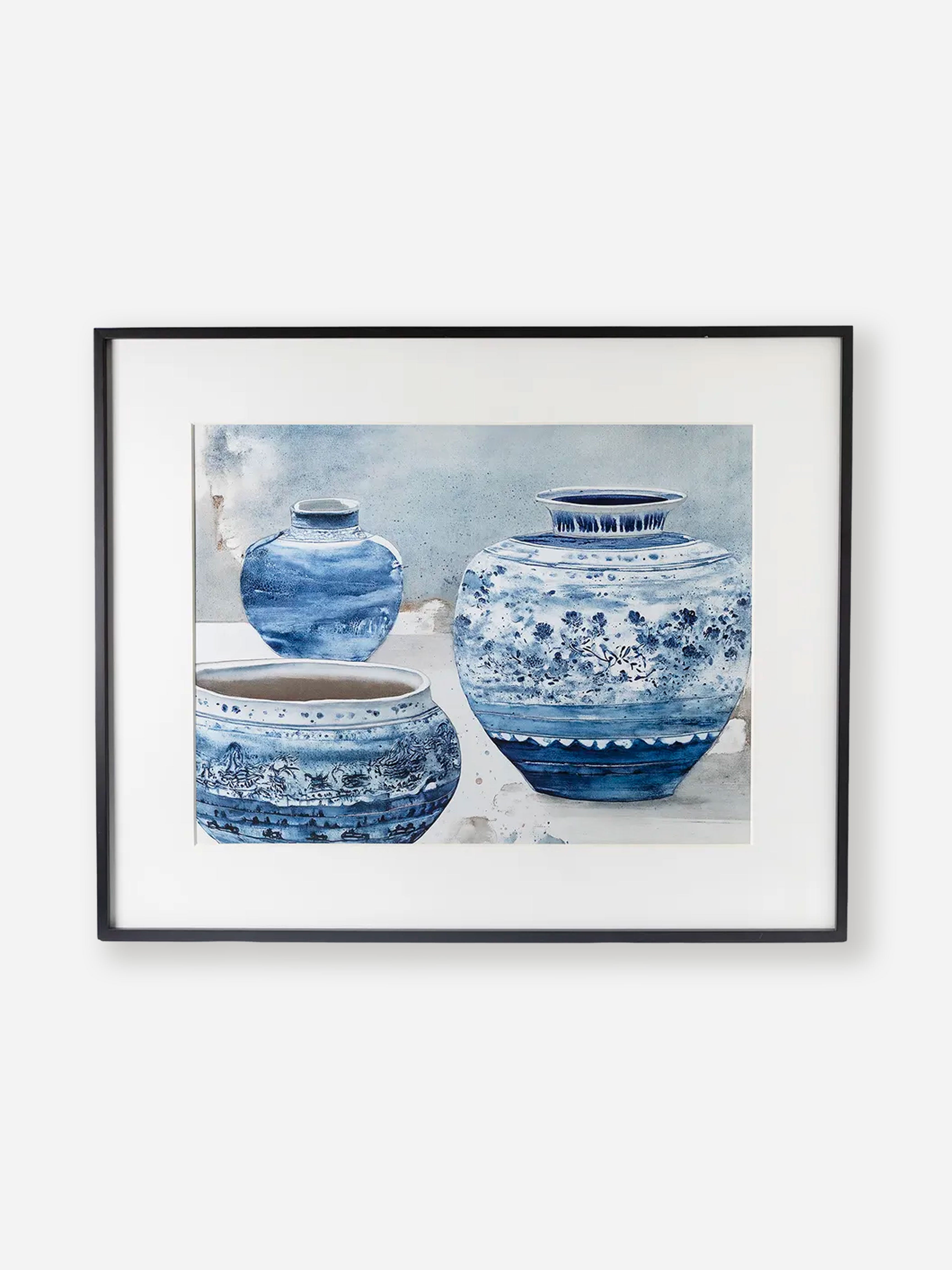 Blue Chinoiserie Wall Art