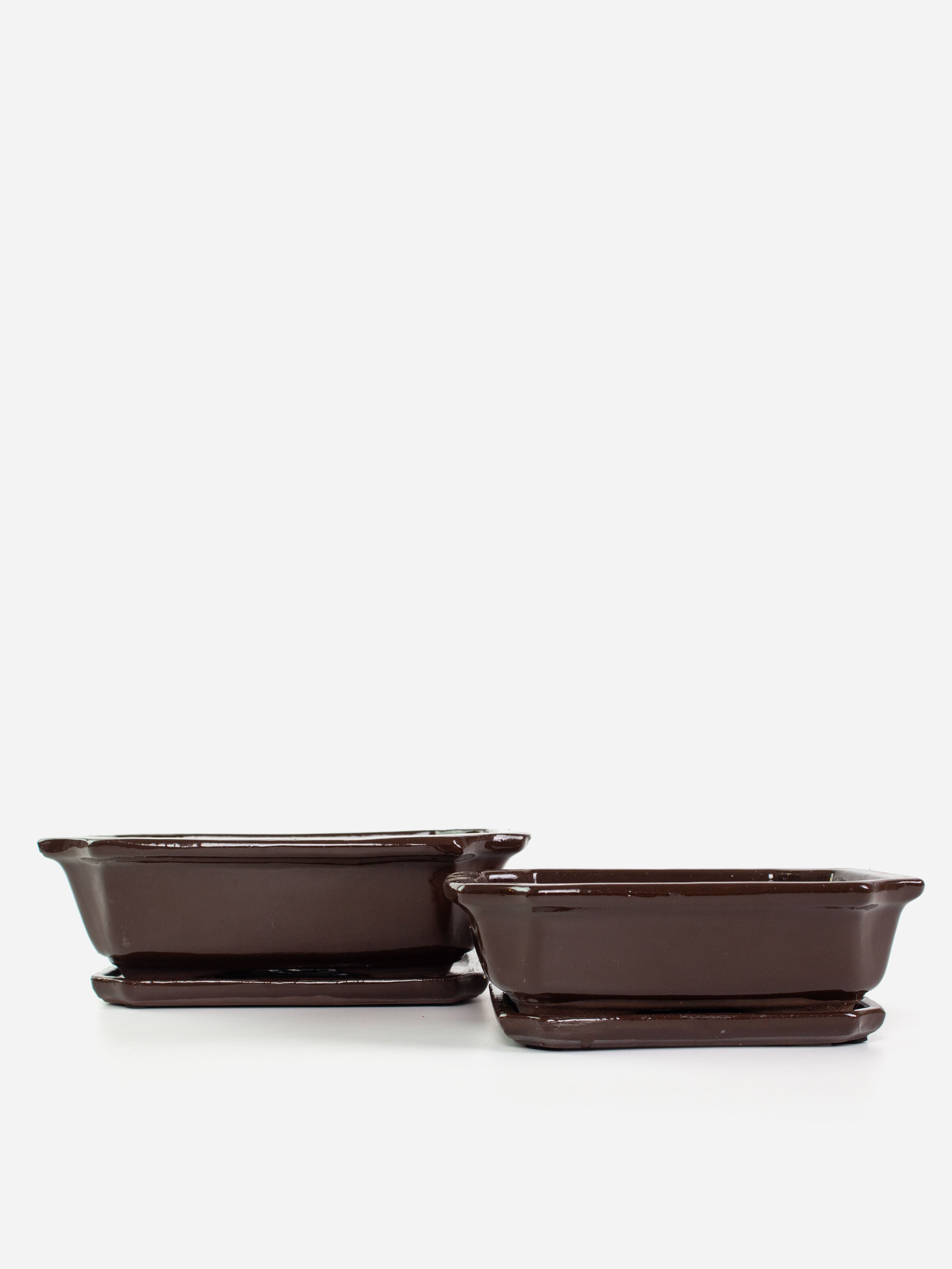 Bonsai Glazed Pot