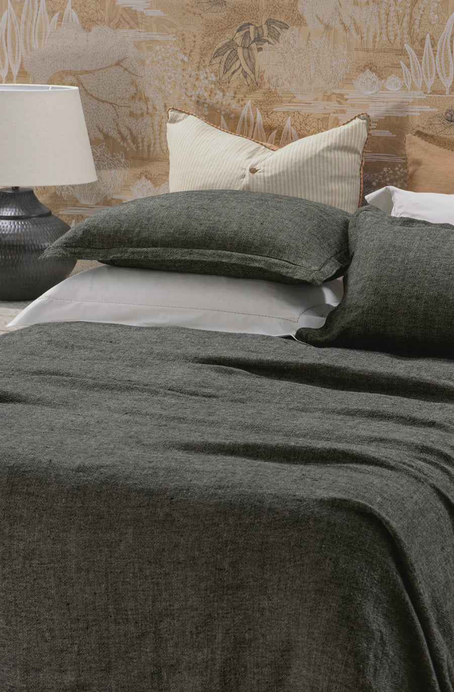 Cela Charcoal Bedspread