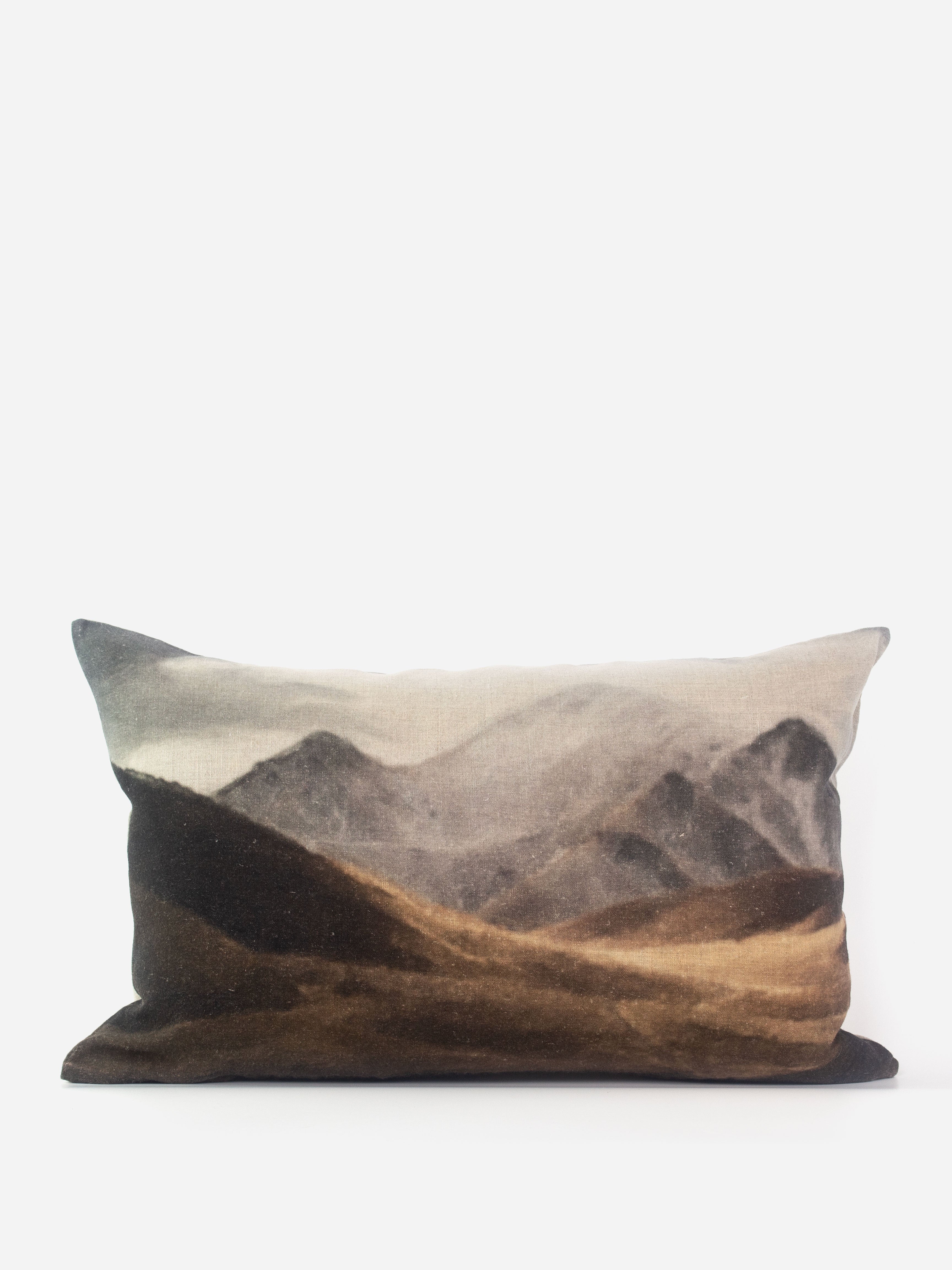 Central Otago Linen Lumber Cushion Cover