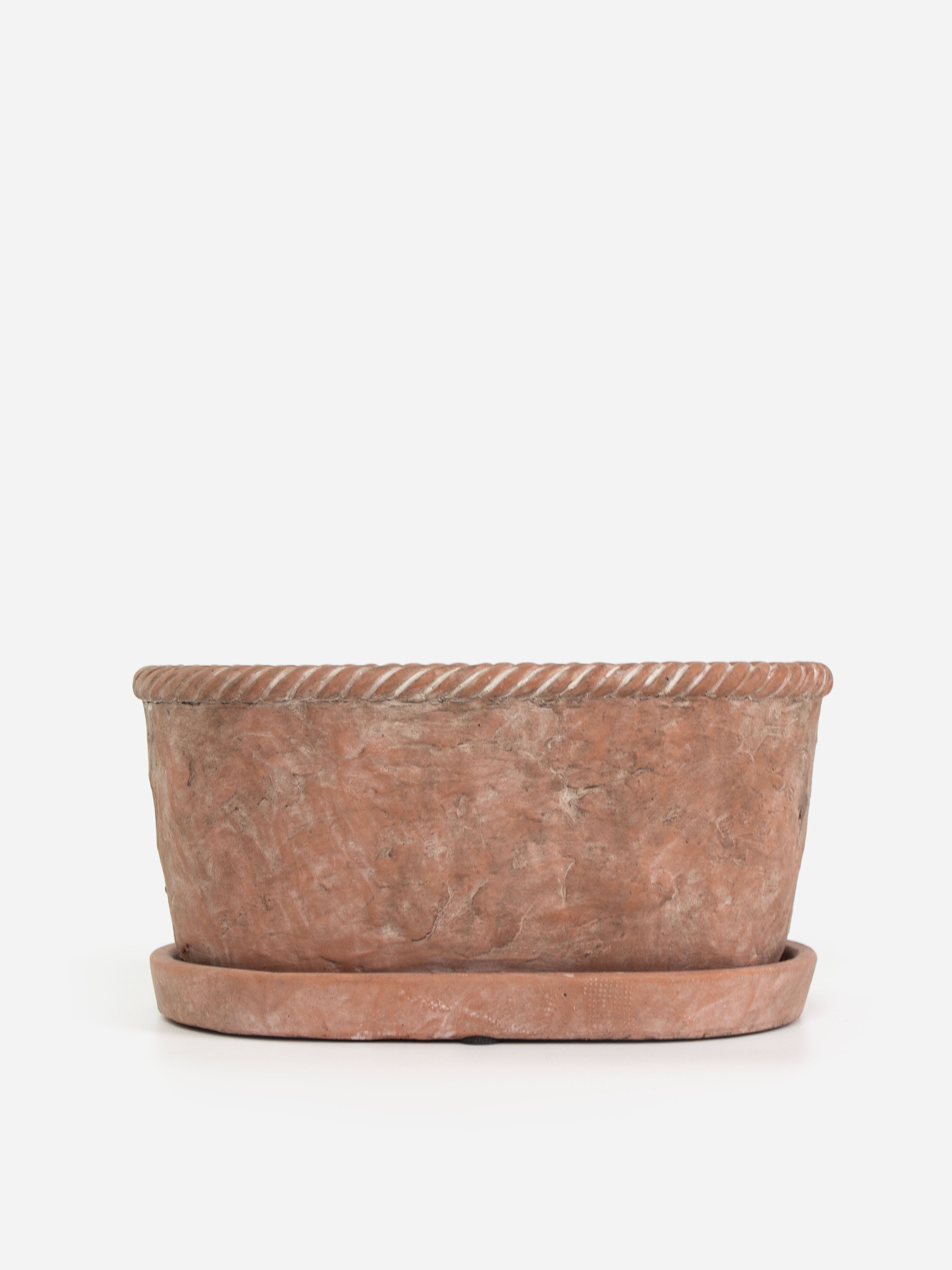Chinon Terracotta Oval pot