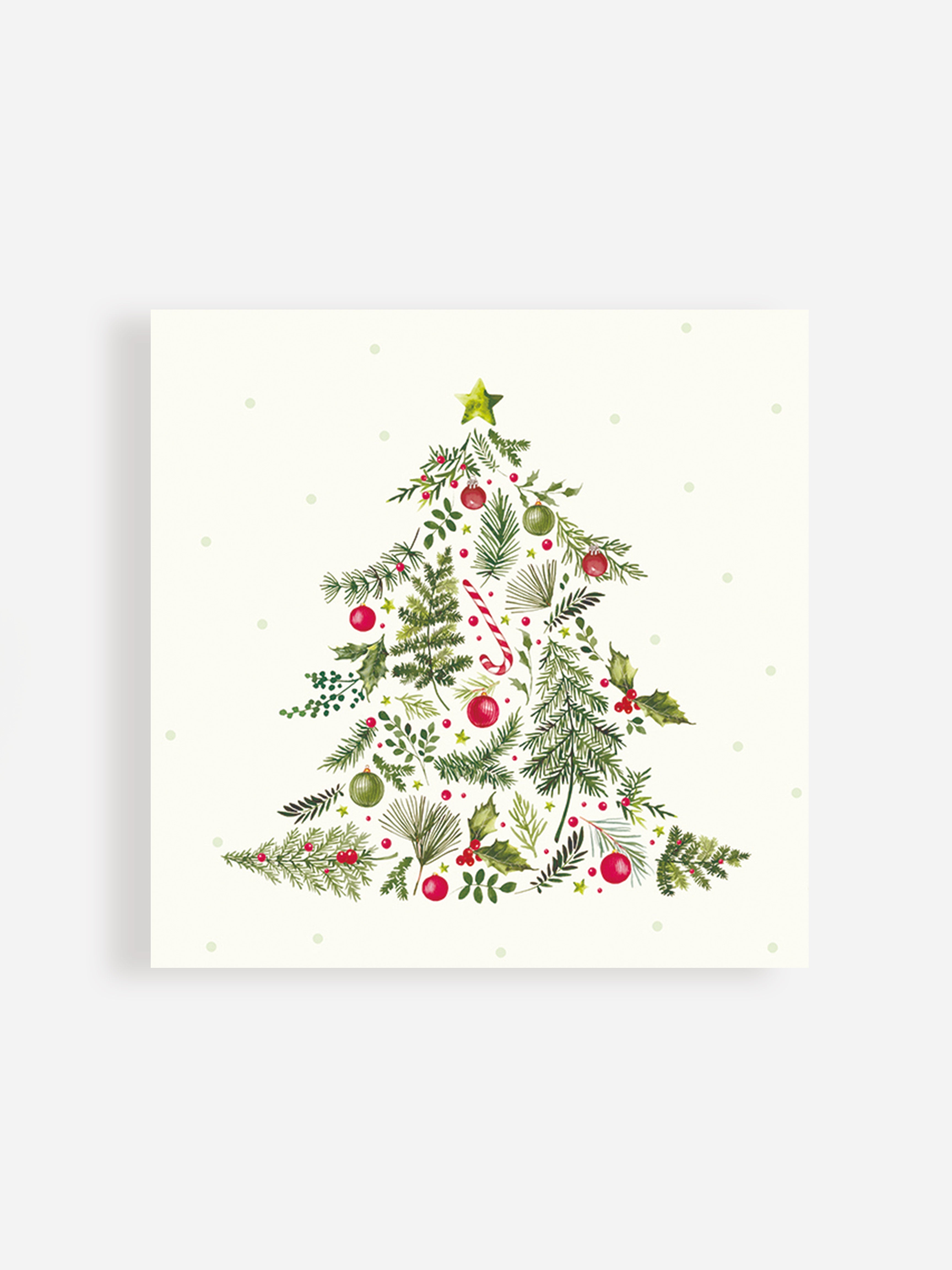 Christmas Branches Tree Napkins