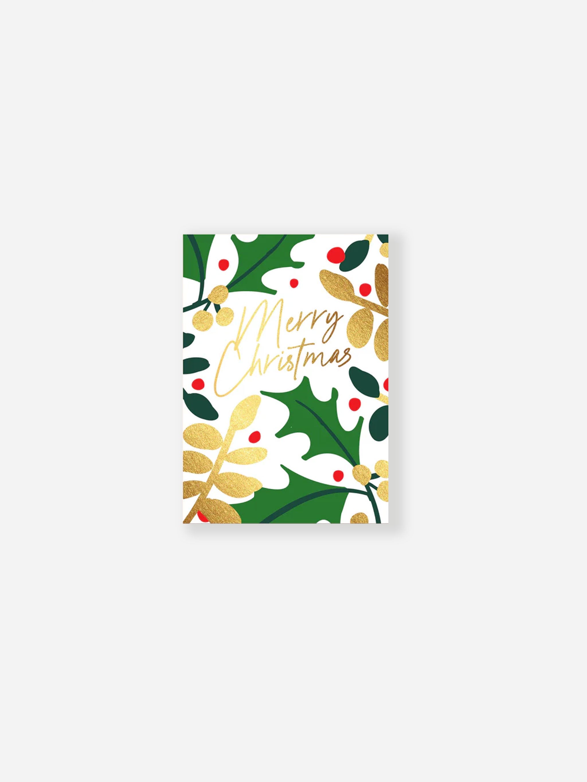 Christmas Holly Card