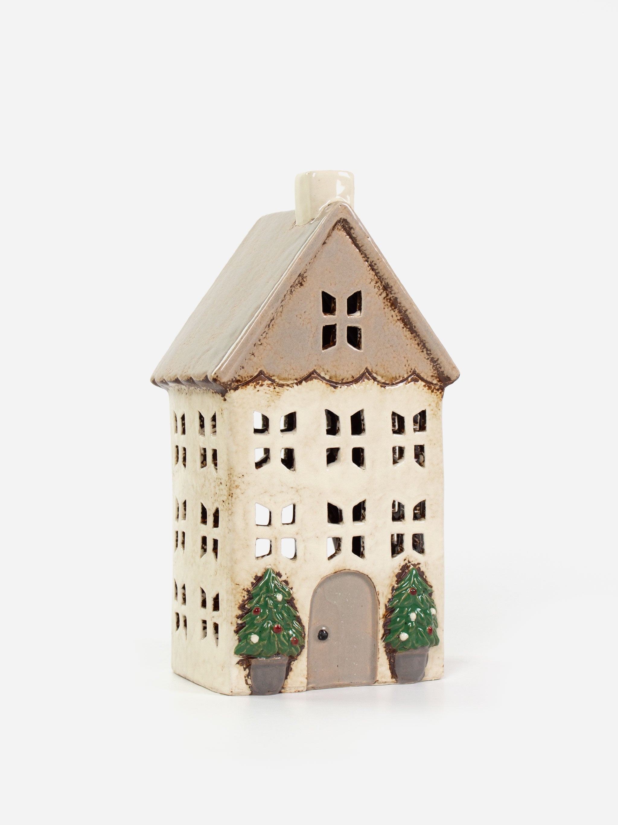 Christmas Stone Tea Light House