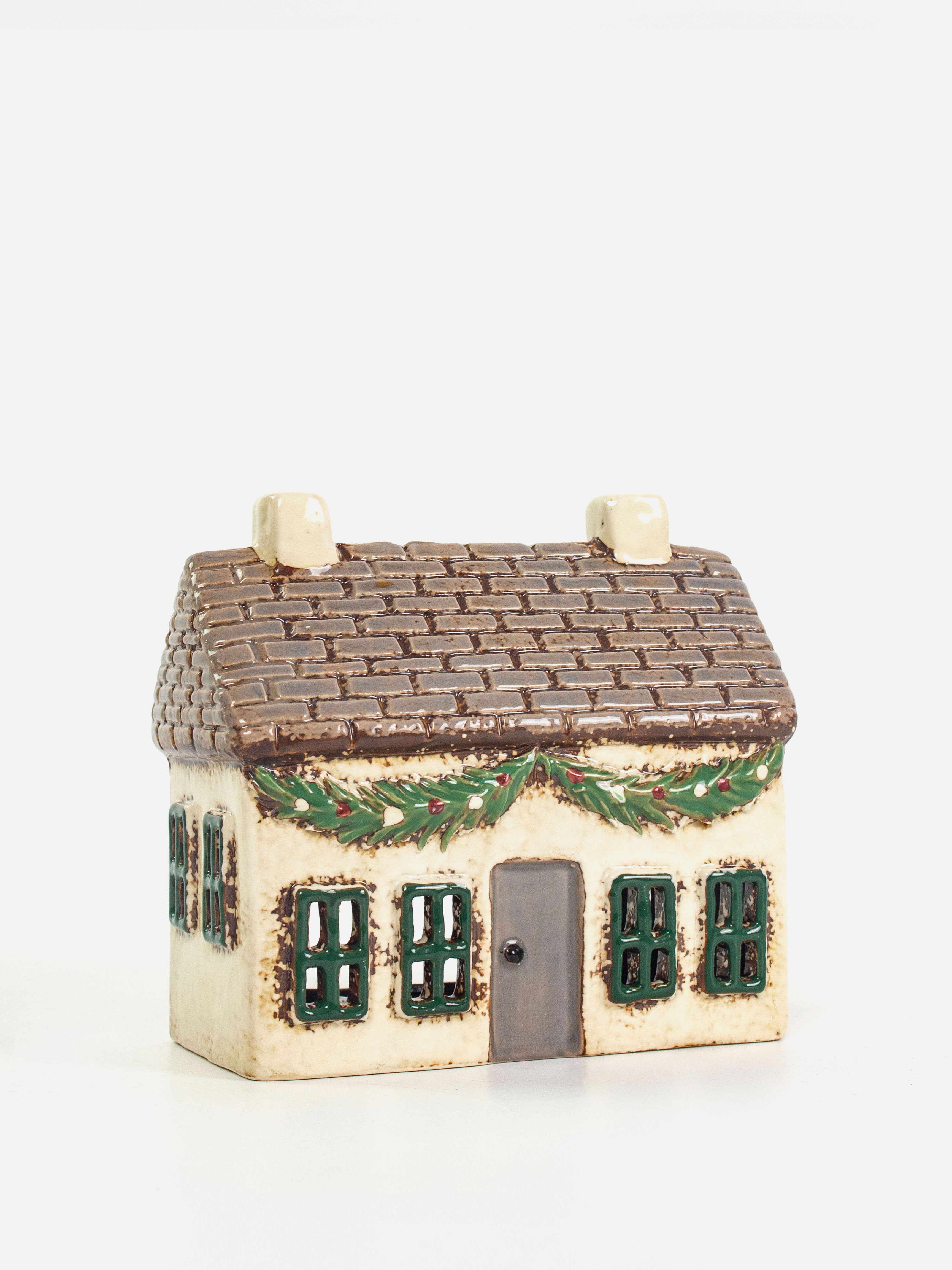 Christmas Tea Light Swag Cottage