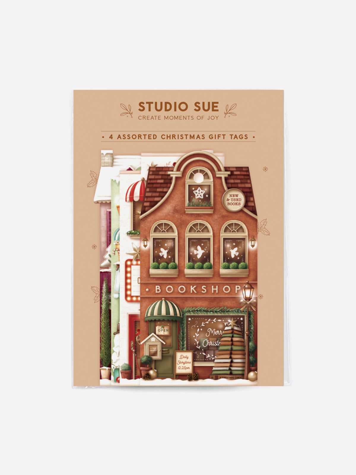Christmas Village II Gift Tag Set