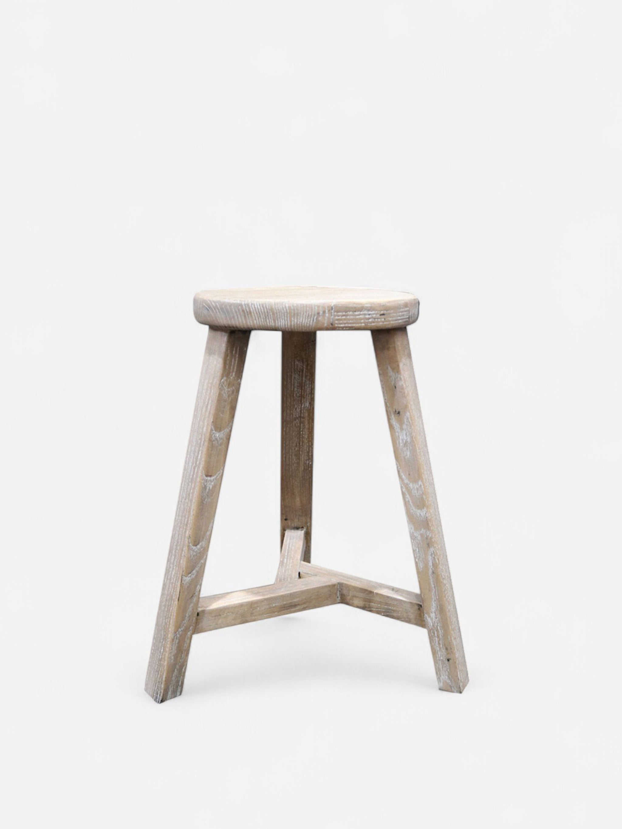 Clare Natural Antique Stool
