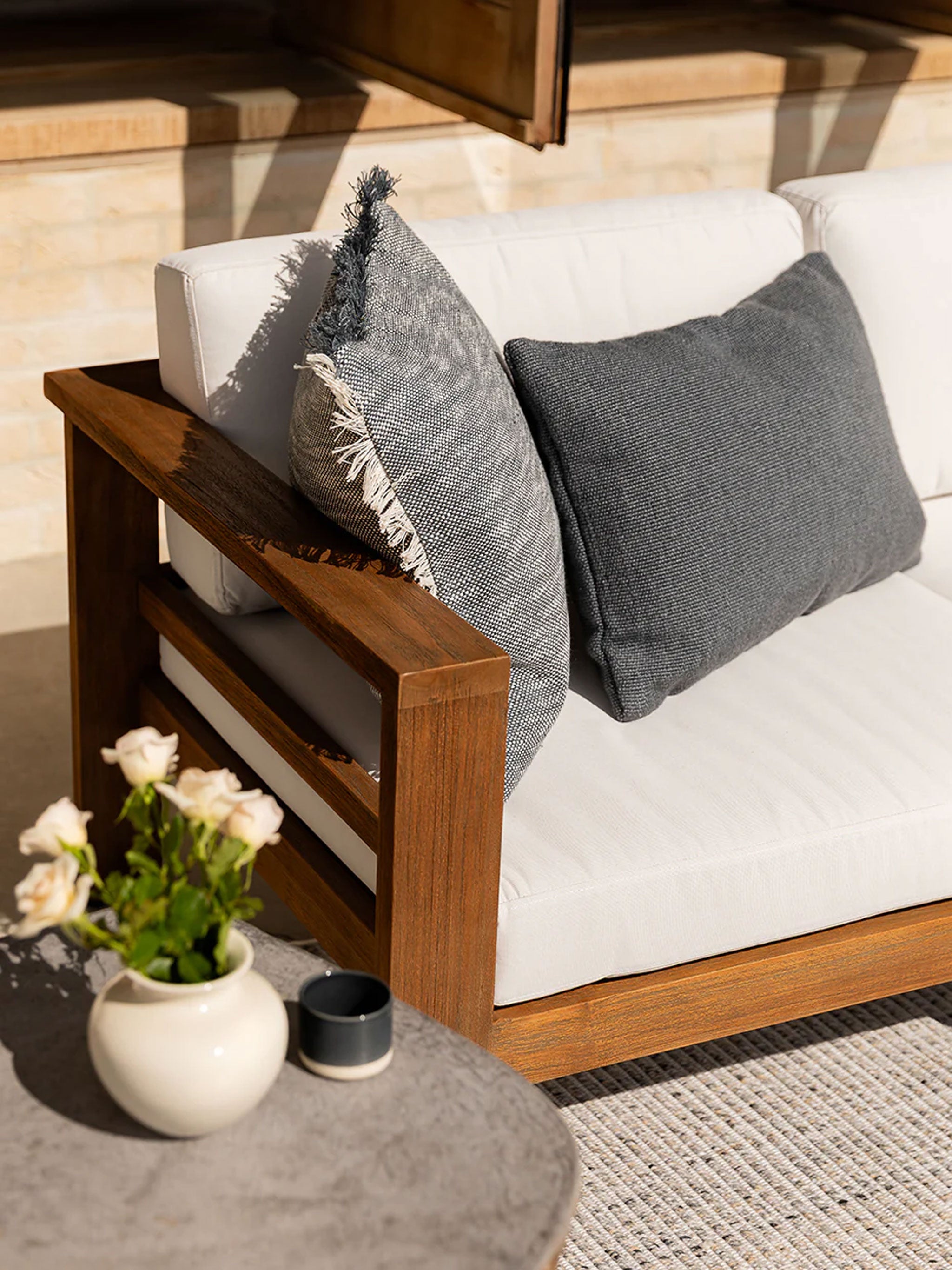 Clipper Outdoor Lumbar Cushion Cover