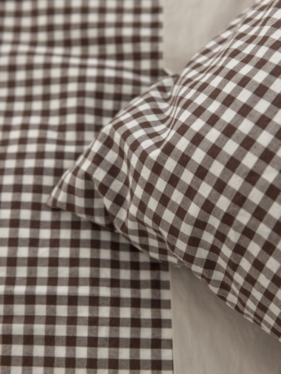 Cocoa Gingham Eurocase