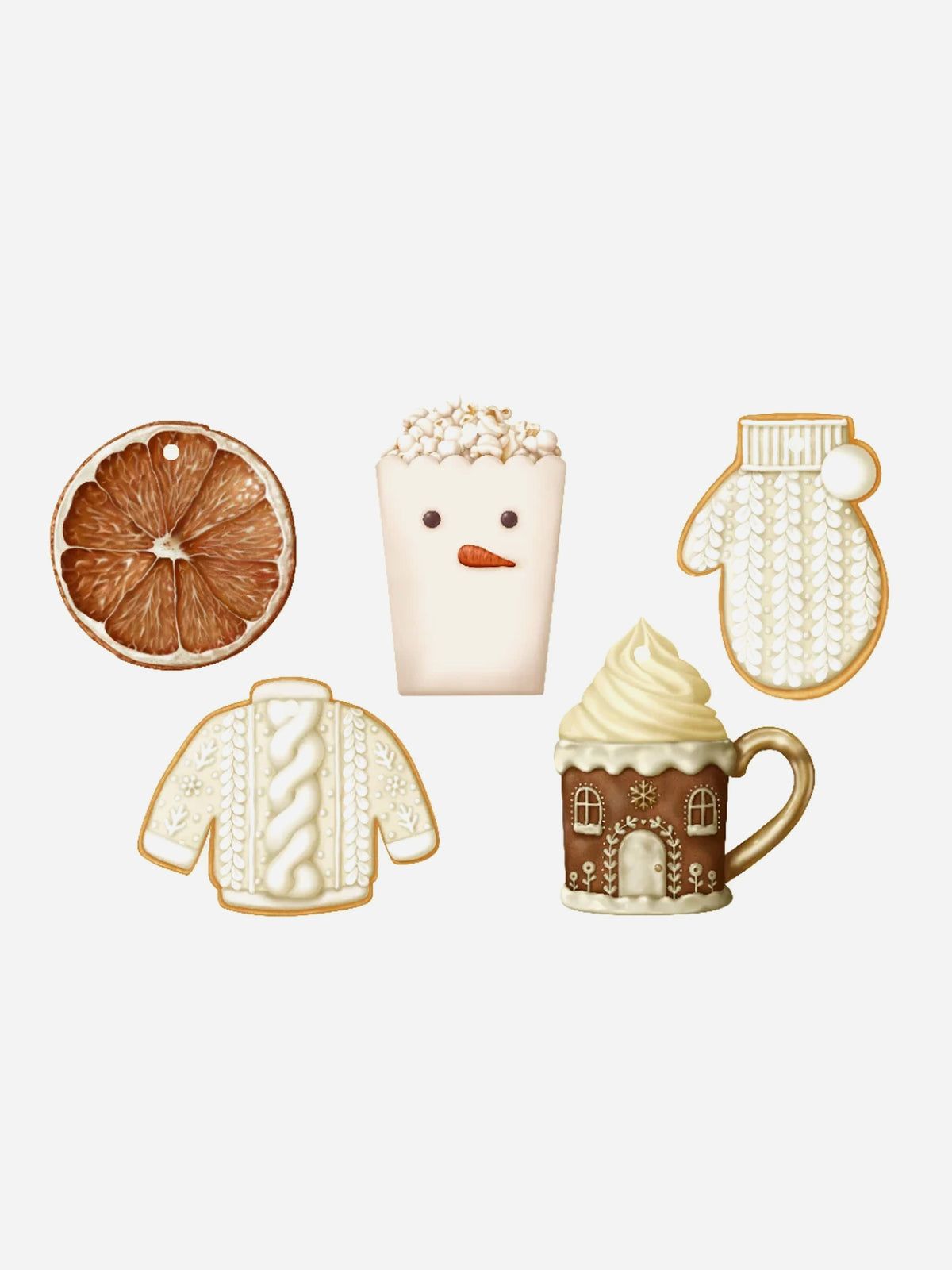 Cosy Christmas Gift Tag Set