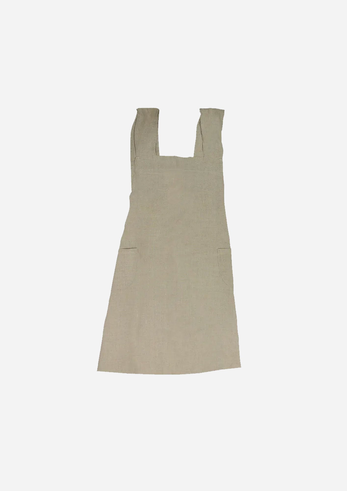 Linen Cross Back Apron