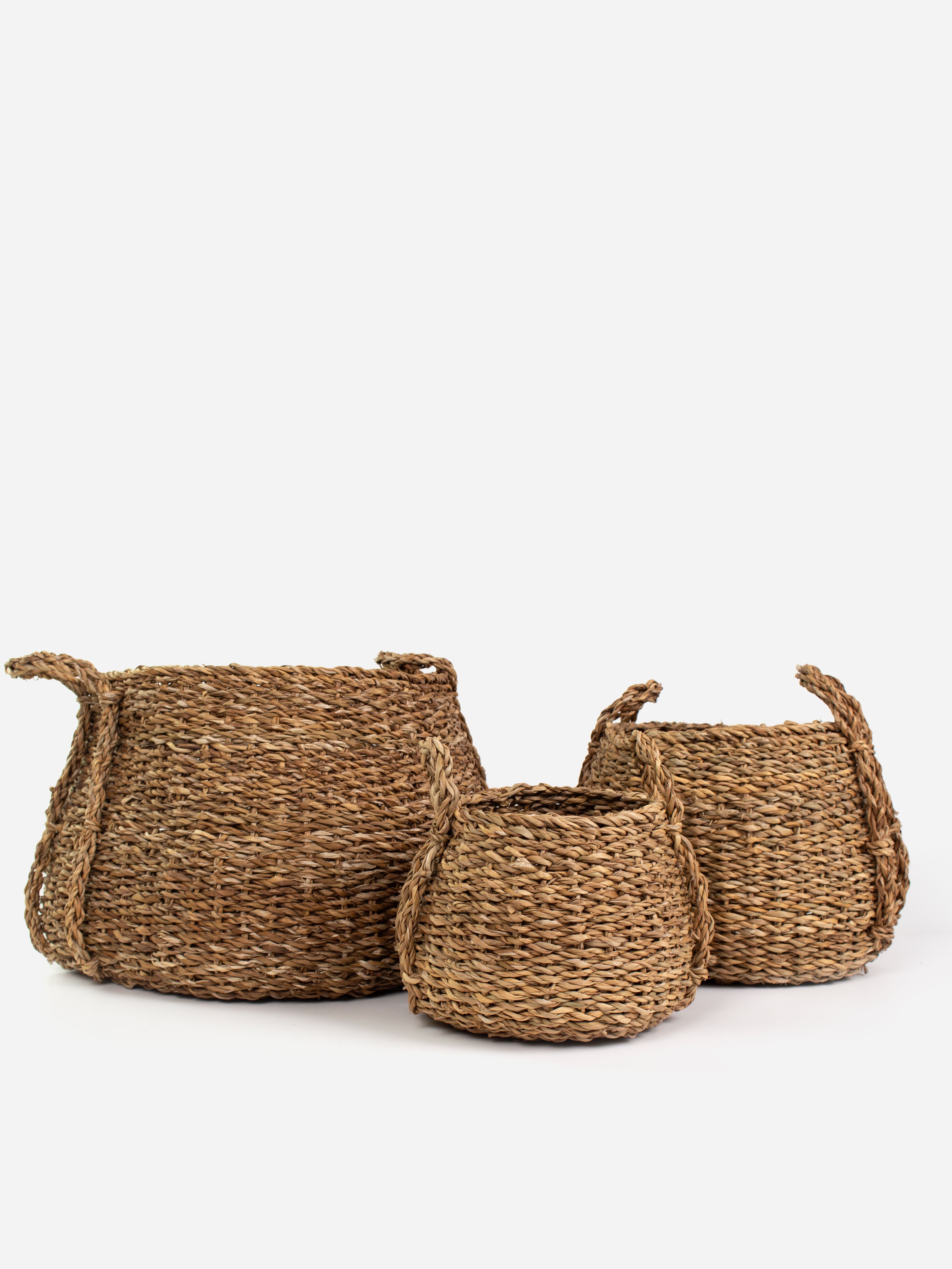 Darya Round Seagrass Basket