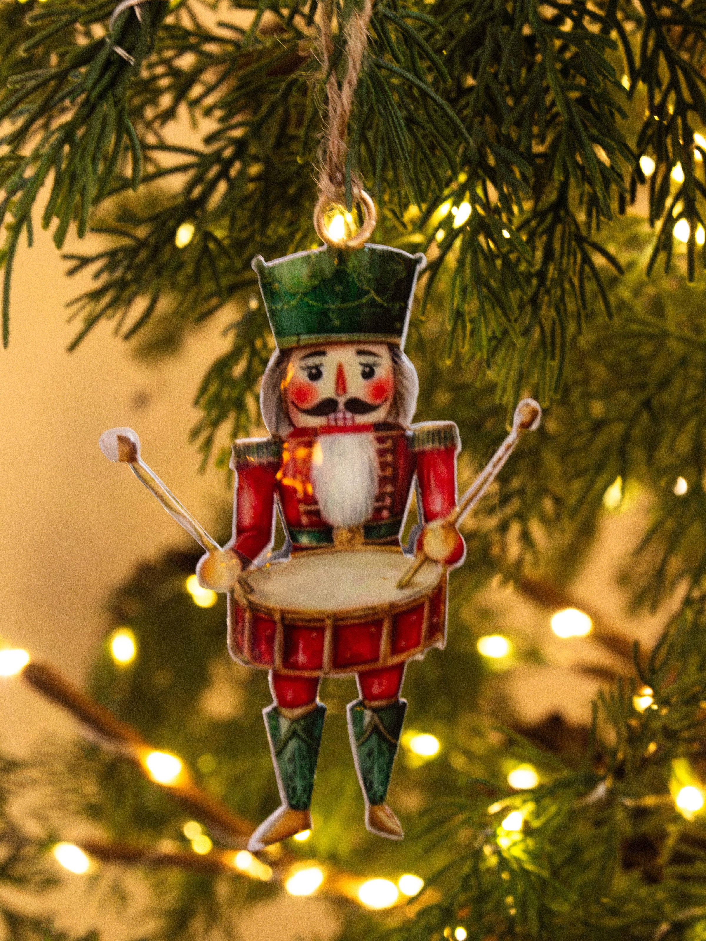 Hanging Drummer Nutcracker