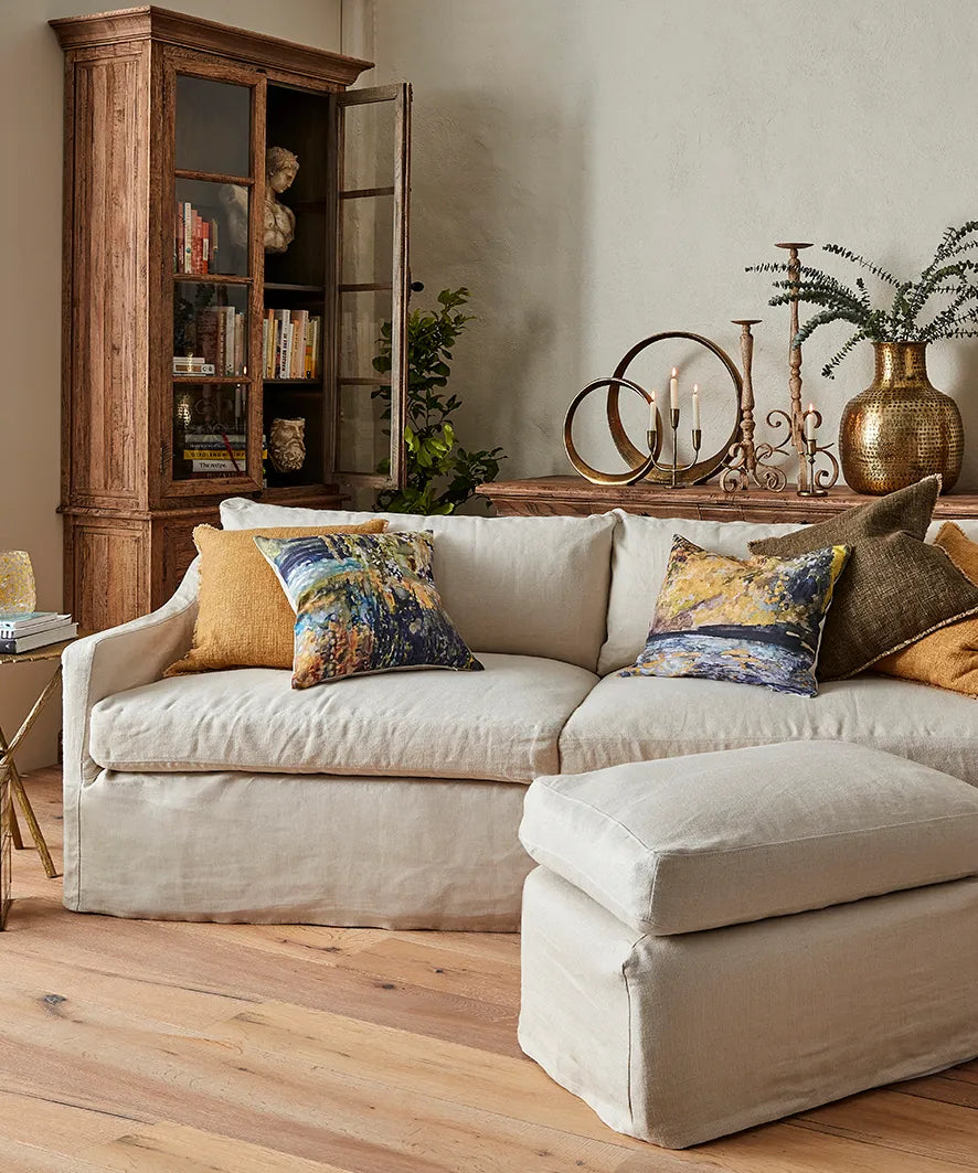 Dume Linen Sofa