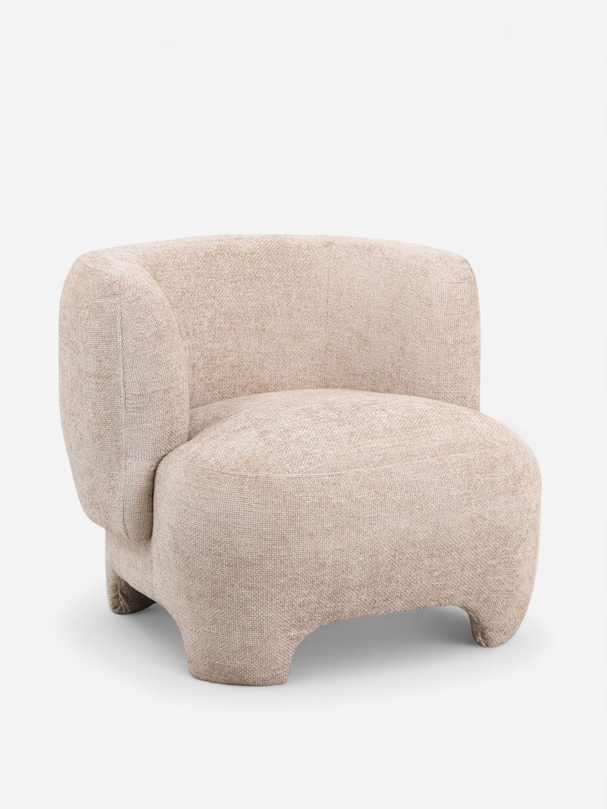 Elle Natural Lounge Chair