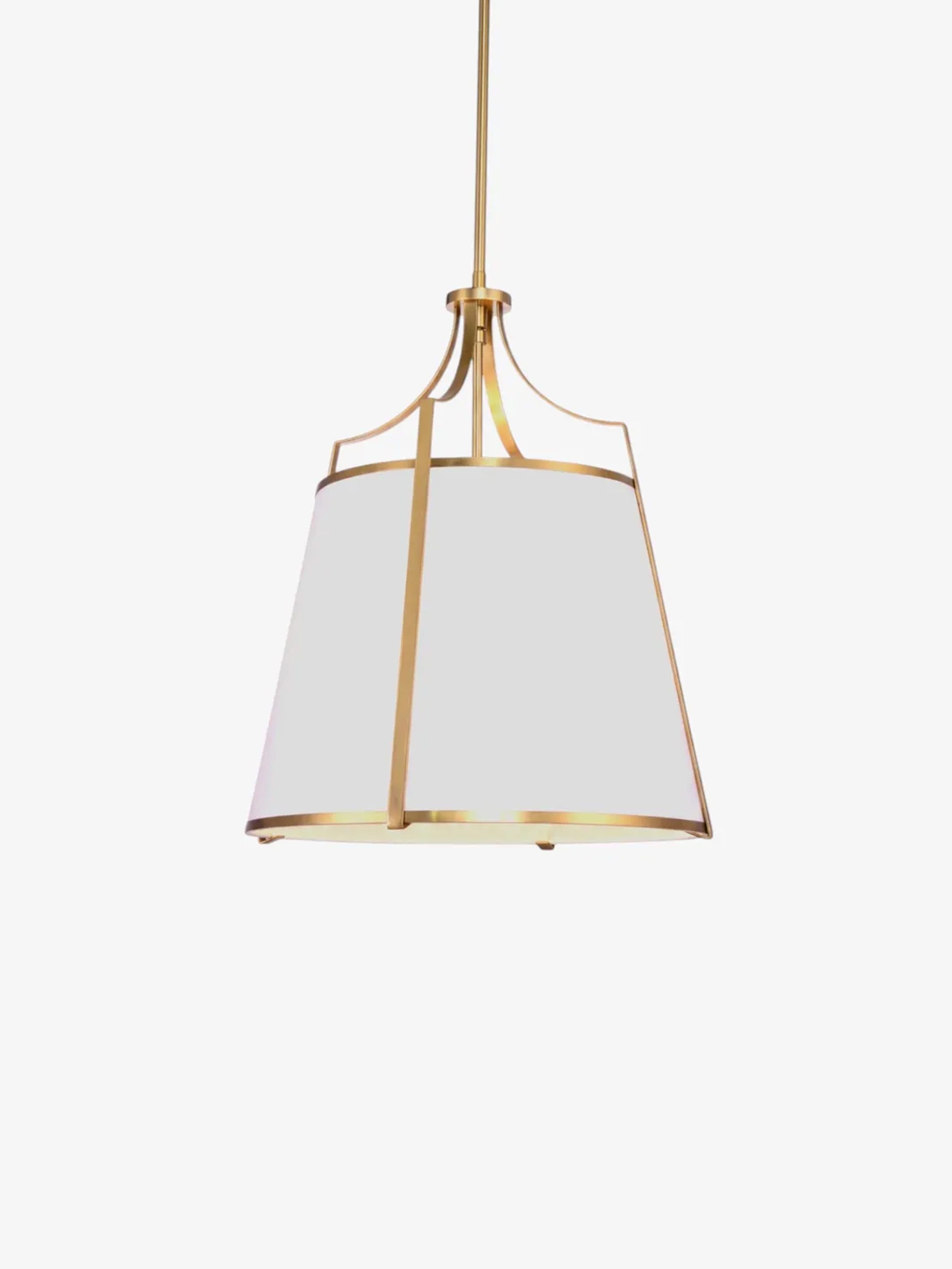 Ellery Wide Gold Pendant