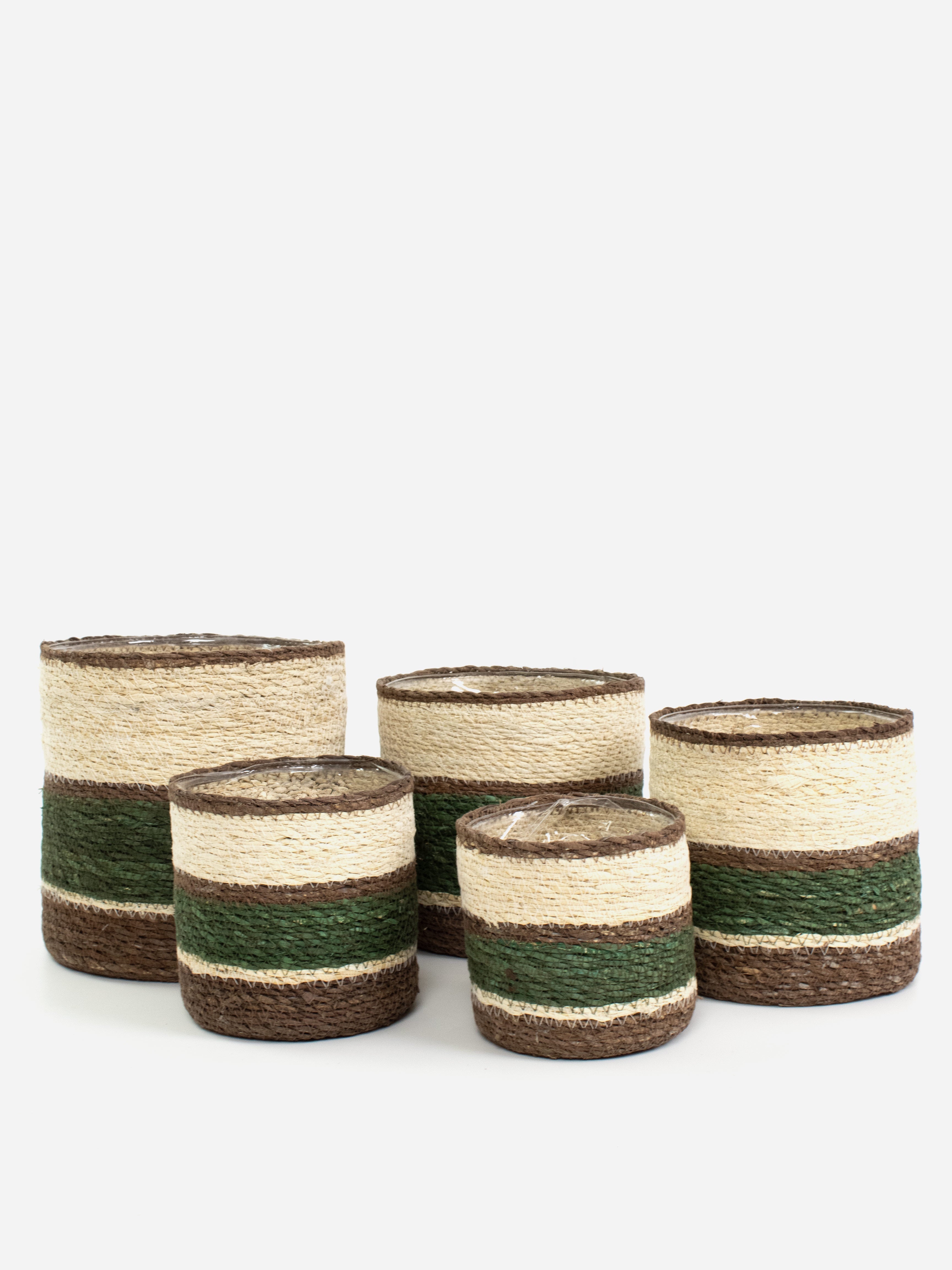 Eloise Olive Planter Basket