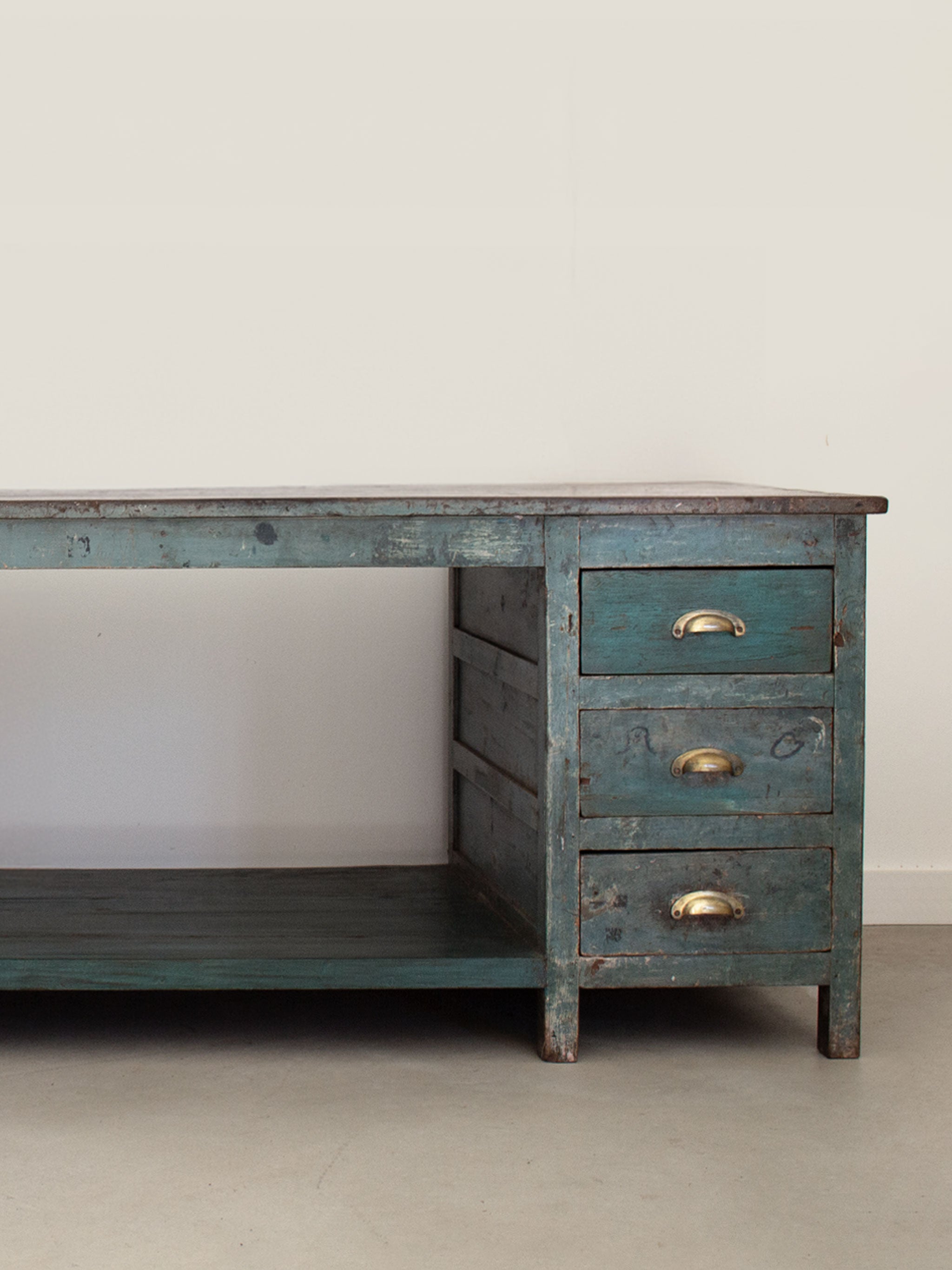 Elysian Vintage Washed Blue Sideboard