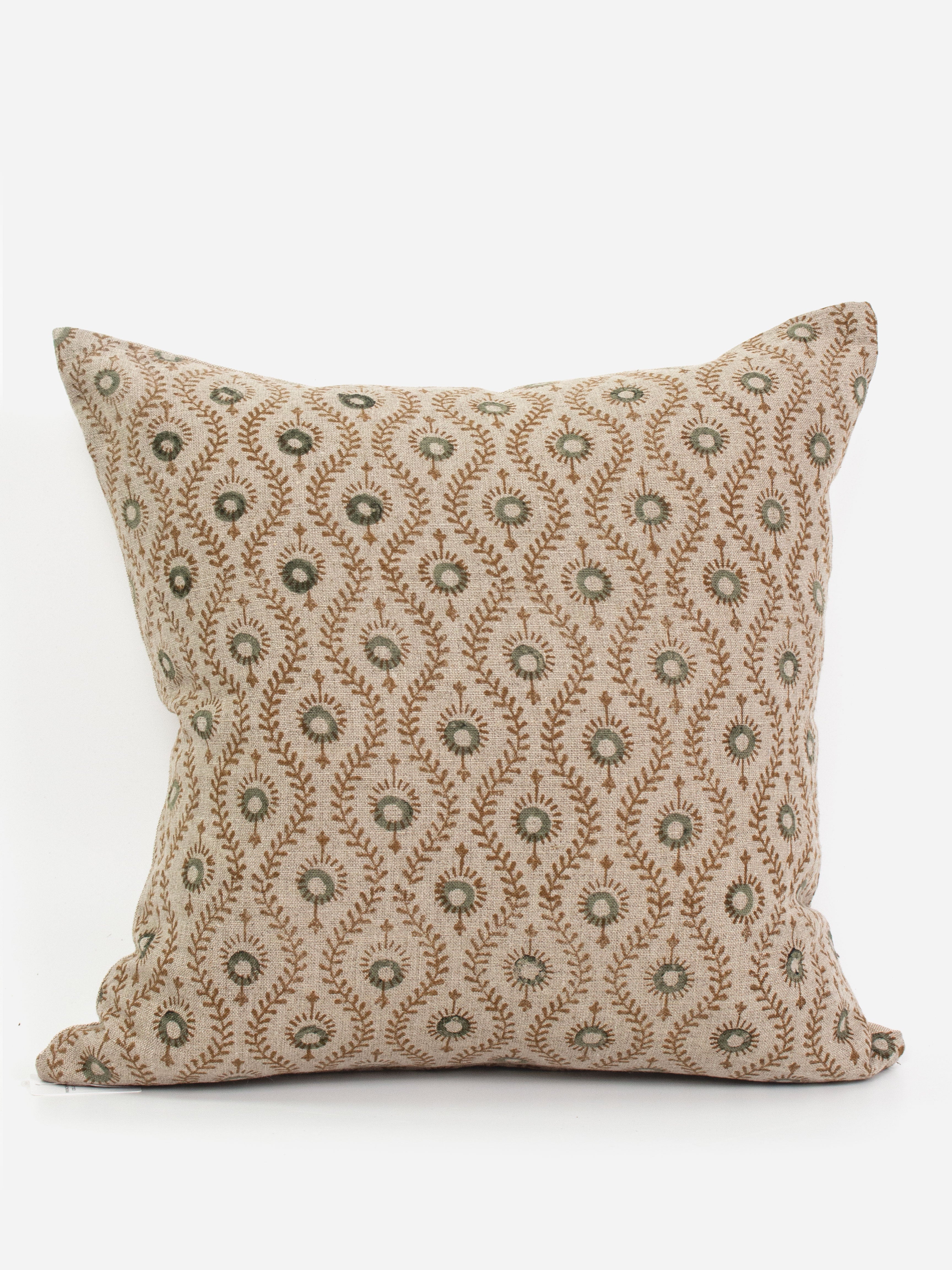 Esme Handblocked Cushion Cover