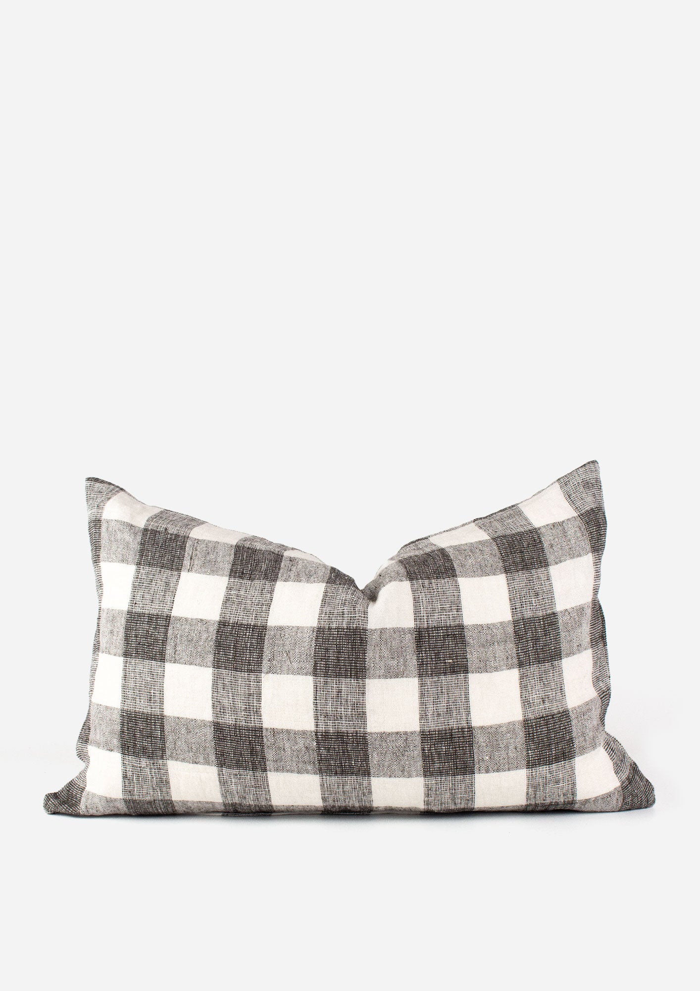 Estelle Gingham Lumbar Cushion Cover