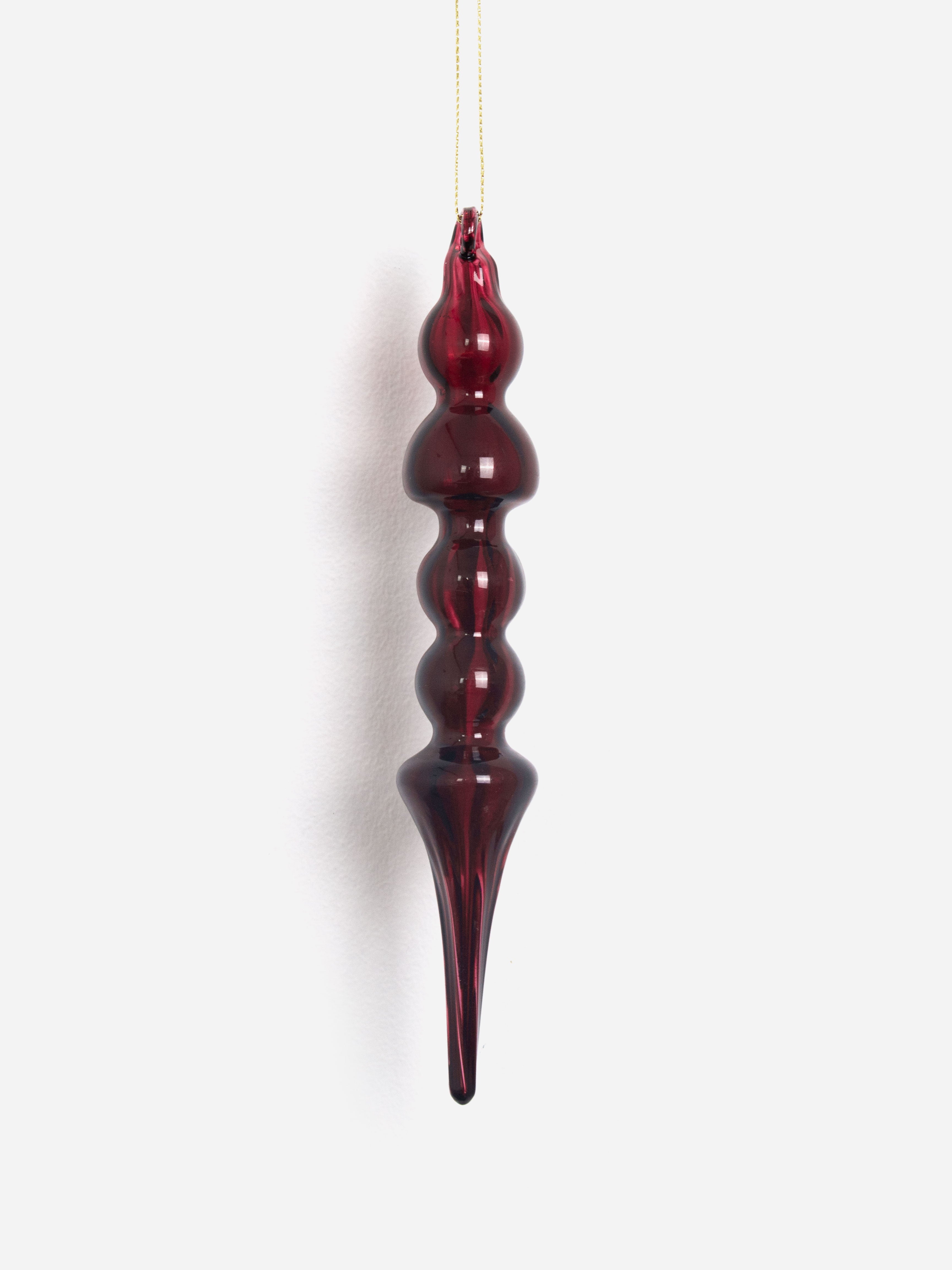 Ethereal Mulberry Glass Finial