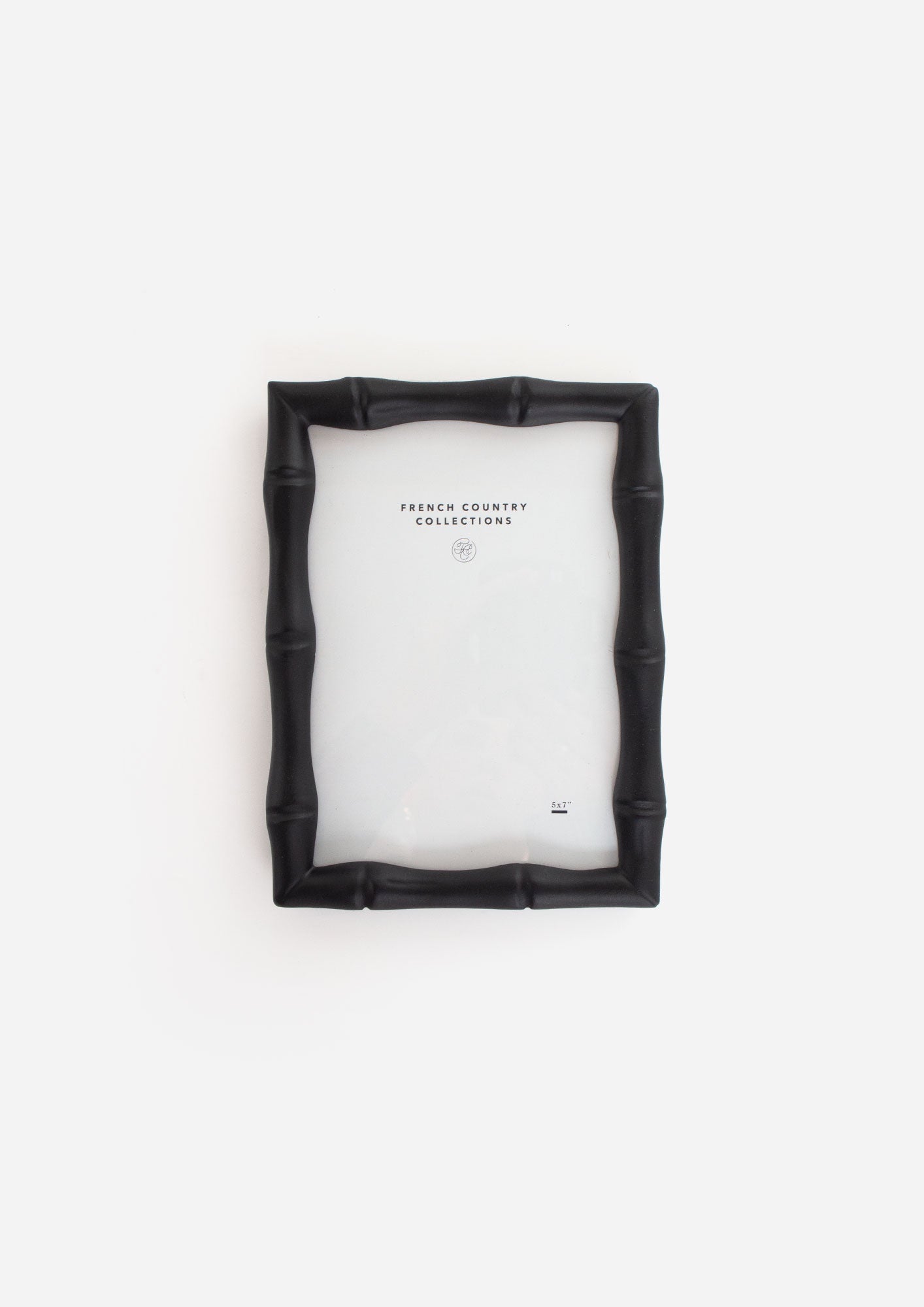 Faux Bamboo Black Photo Frame