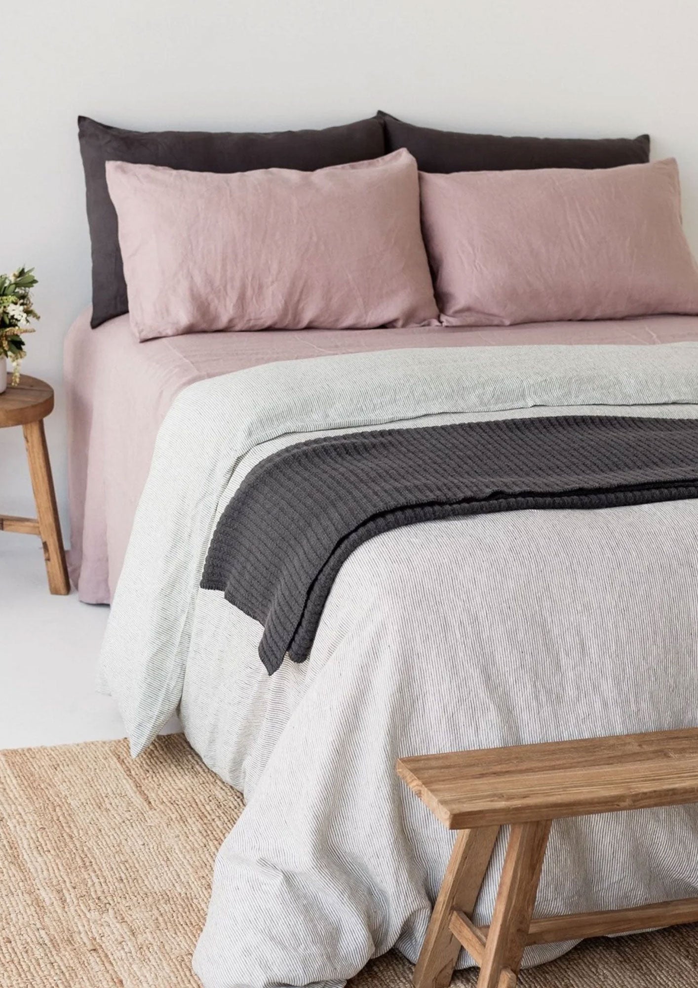 Foxtrot Ribbed Throw Blanket