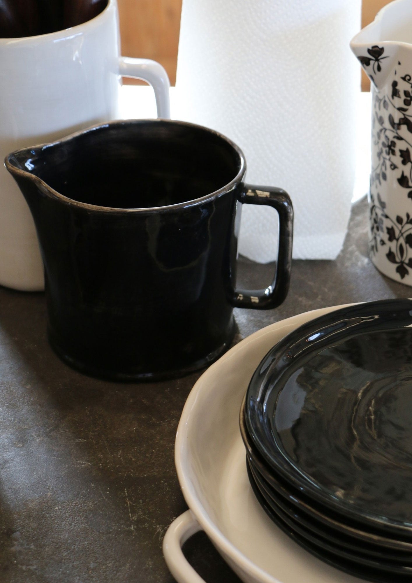 The Black Creamery Jug