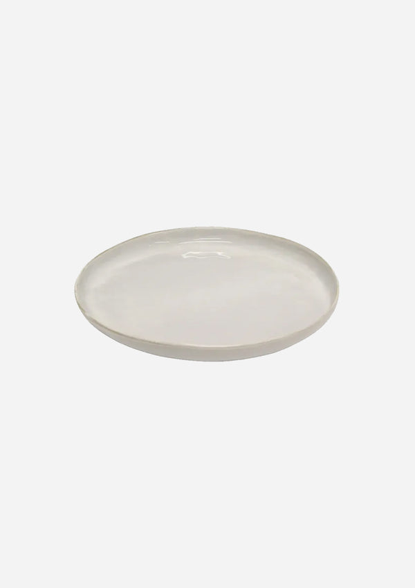 Franco Rustic White Charger Plate