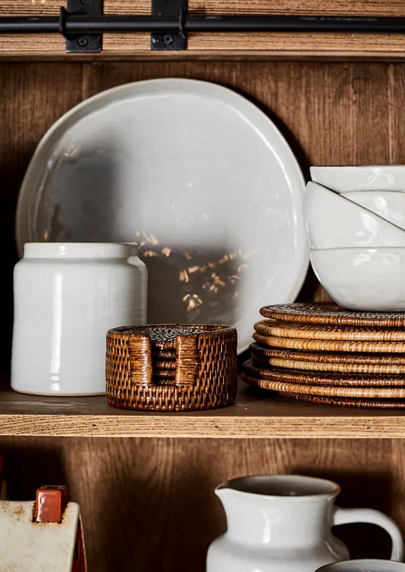 Franco Rustic White XL Serving Platter